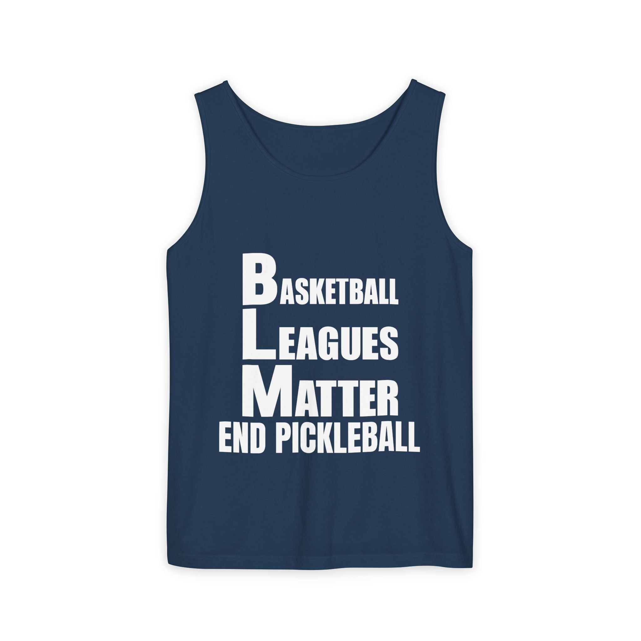 THE BASKETBALL LEAGUES MATTER – MEN’S TANK TOP