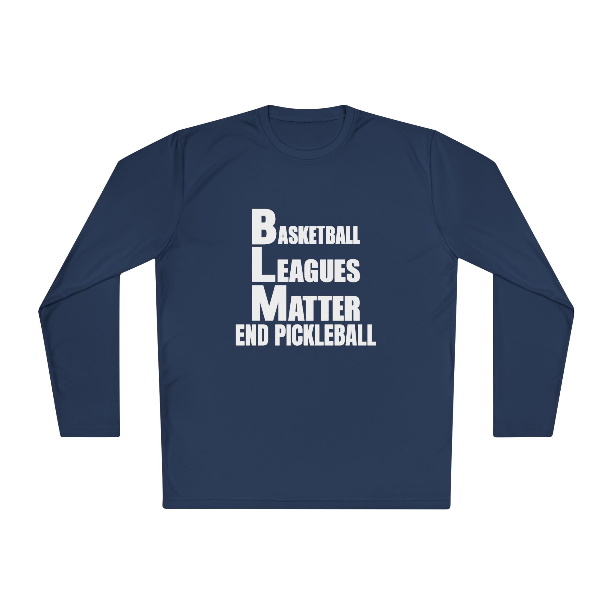 THE BASKETBALL LEAGUES MATTER – WOMEN’S LONG SLEEVE SHIRT
