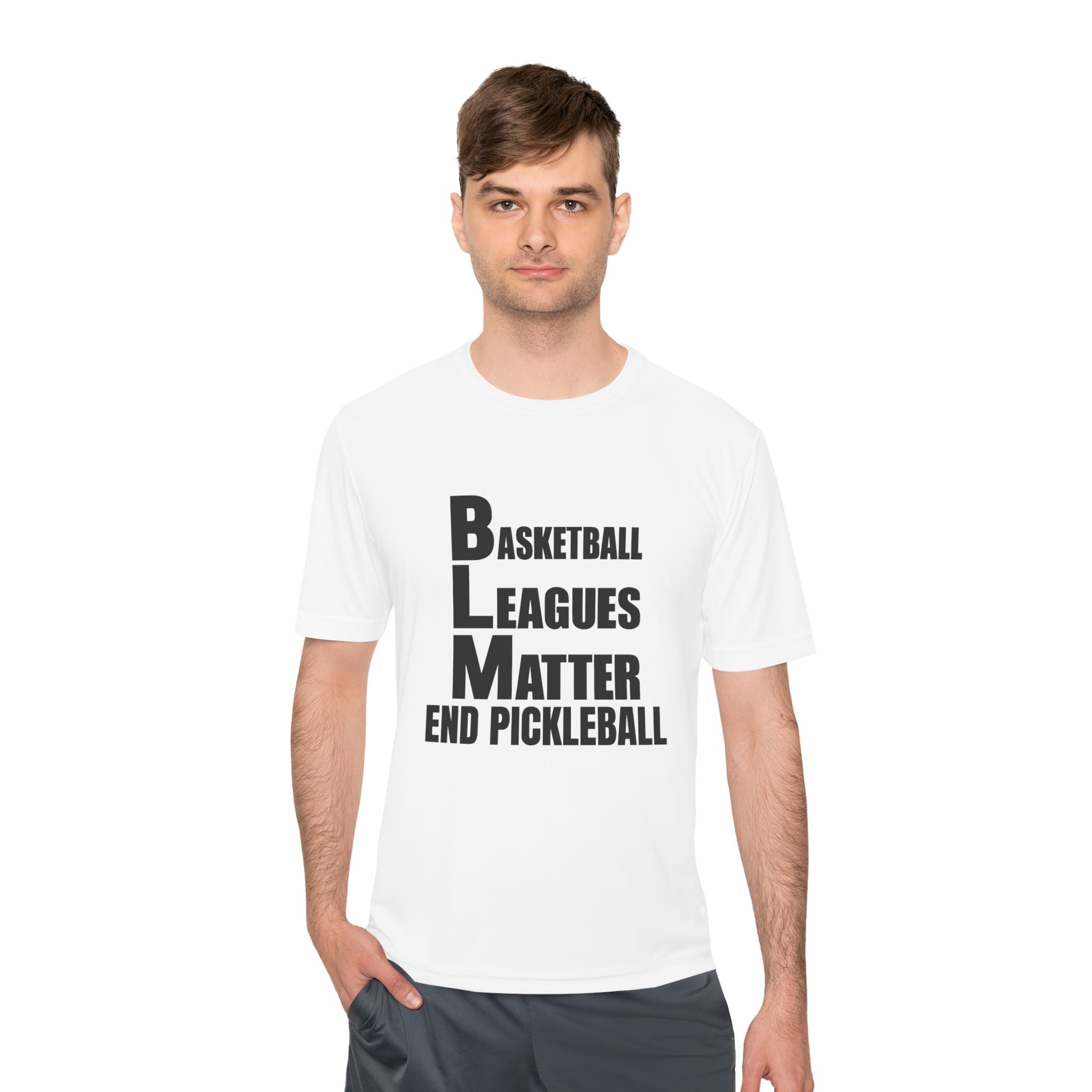 THE BASKETBALL LEAGUES MATTER – MEN’S T-SHIRT