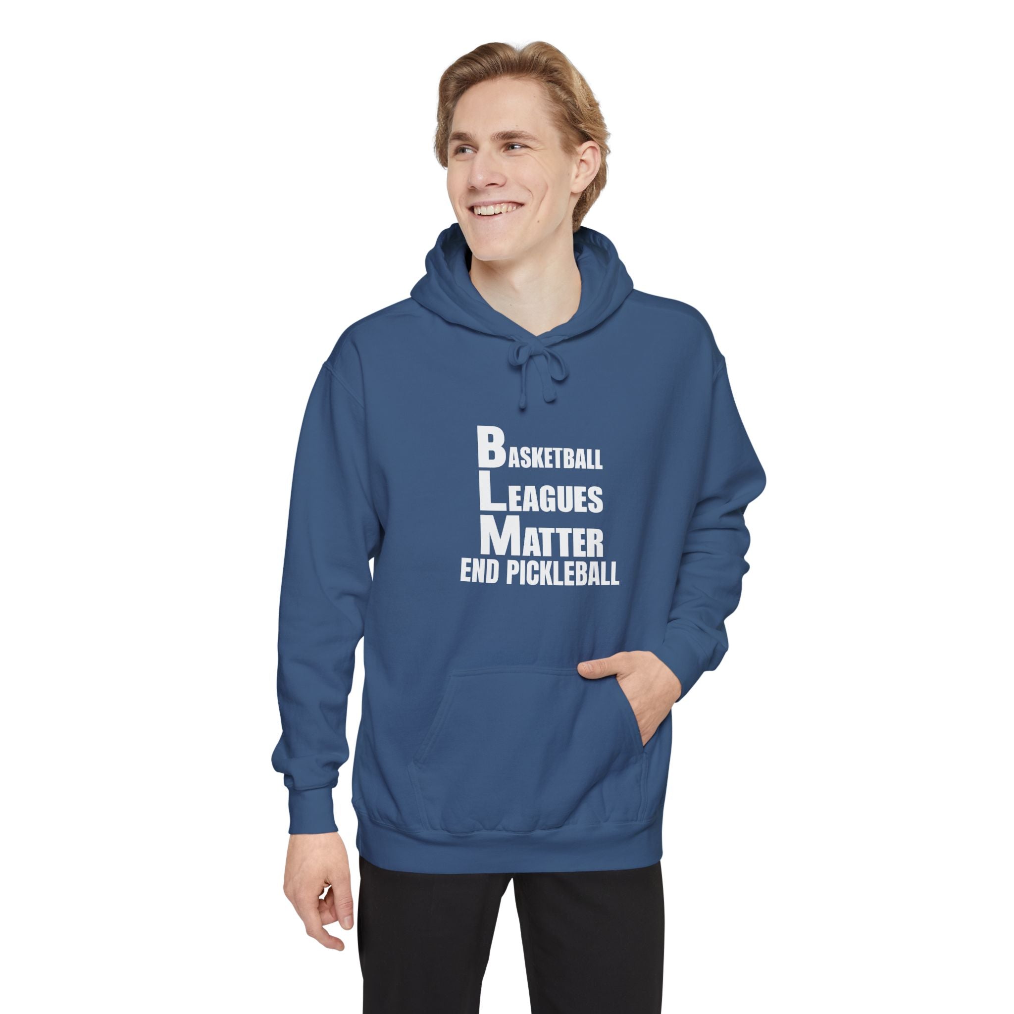 DEFUND PICKLEBALL – MEN’S PULLOVER HOODIE