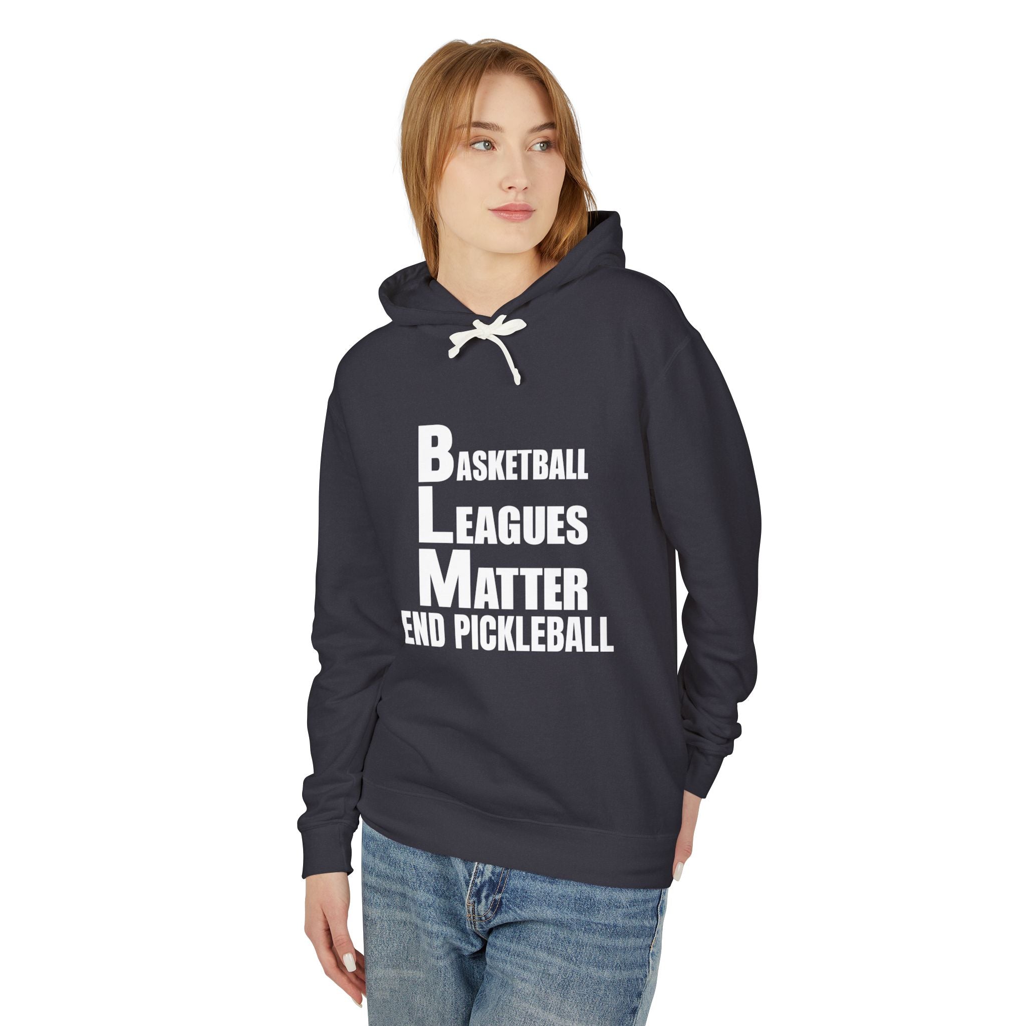 THE BASKETBALL LEAGUES MATTER – WOMEN’S PULLOVER HOODIE
