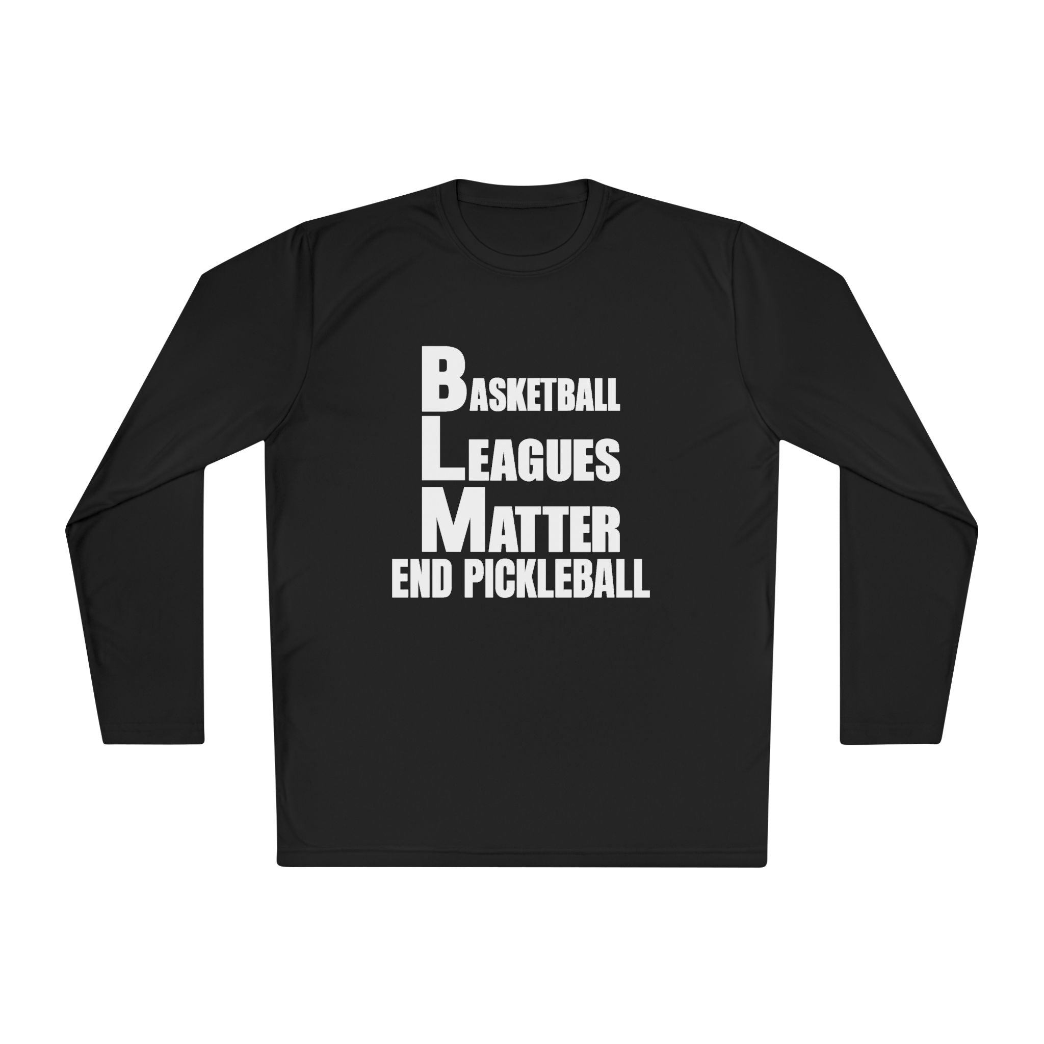 THE BASKETBALL LEAGUES MATTER – PREMIUM MEN’S LONG SLEEVE SHIRT
