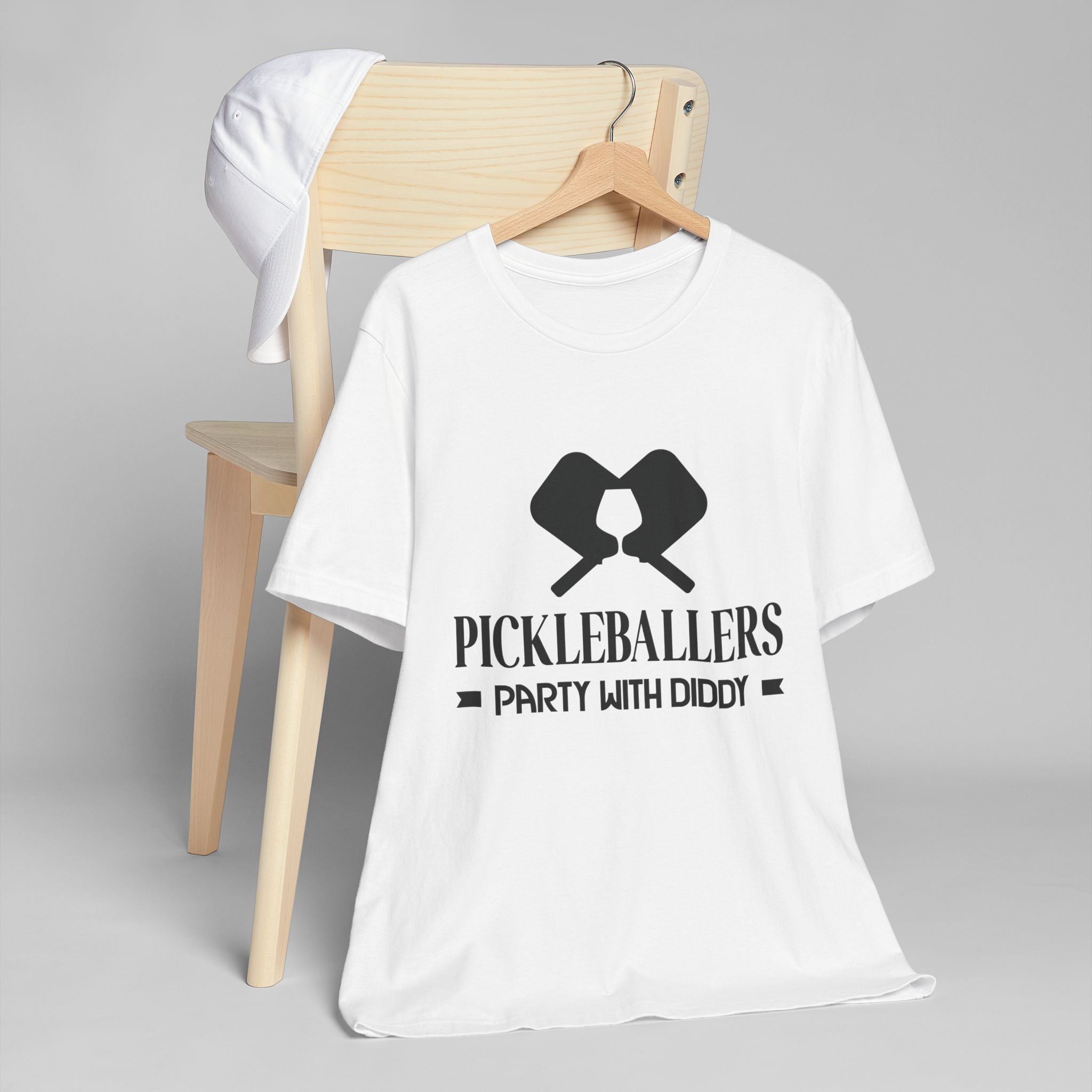 Pickleballers T‑Shirt — "Party With Diddy" Graphic Tee for Pickleball Fans