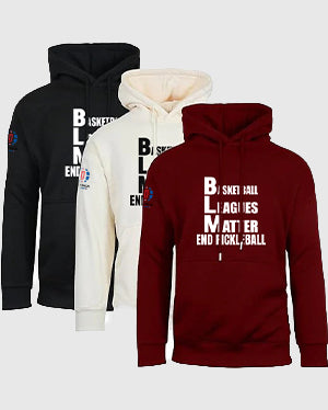 THE BASKETBALL LEAGUES MATTER – WOMEN’S PULLOVER HOODIE