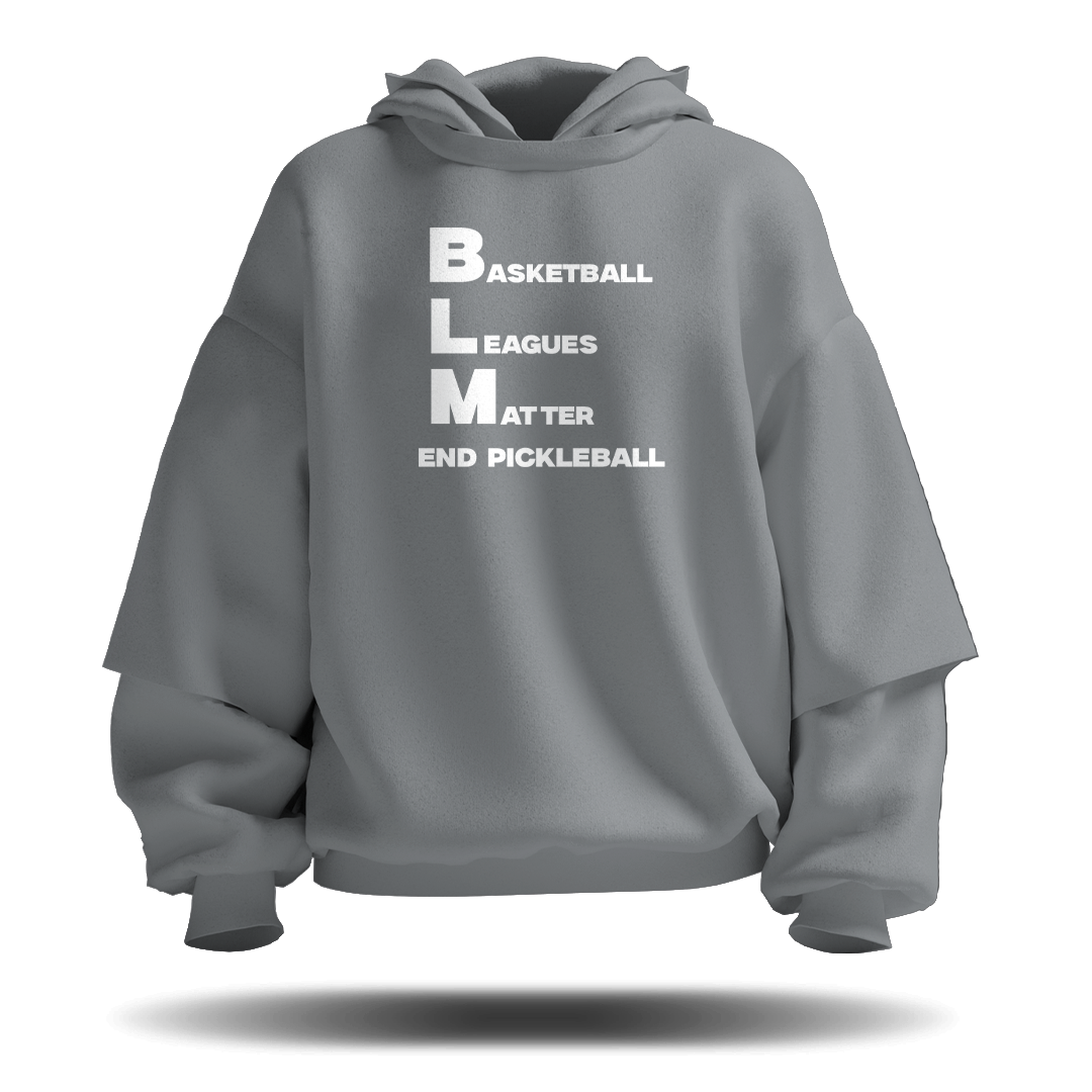 BASKETBALL LEAGUES MATTER (BLM) – WOMEN’S PULLOVER HOODIE