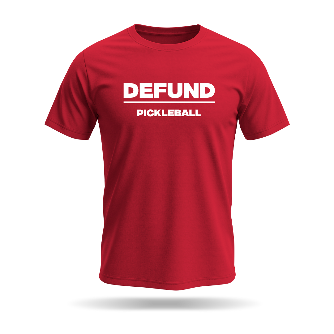 DEFUND PICKLEBALL – MEN’S T SHIRT