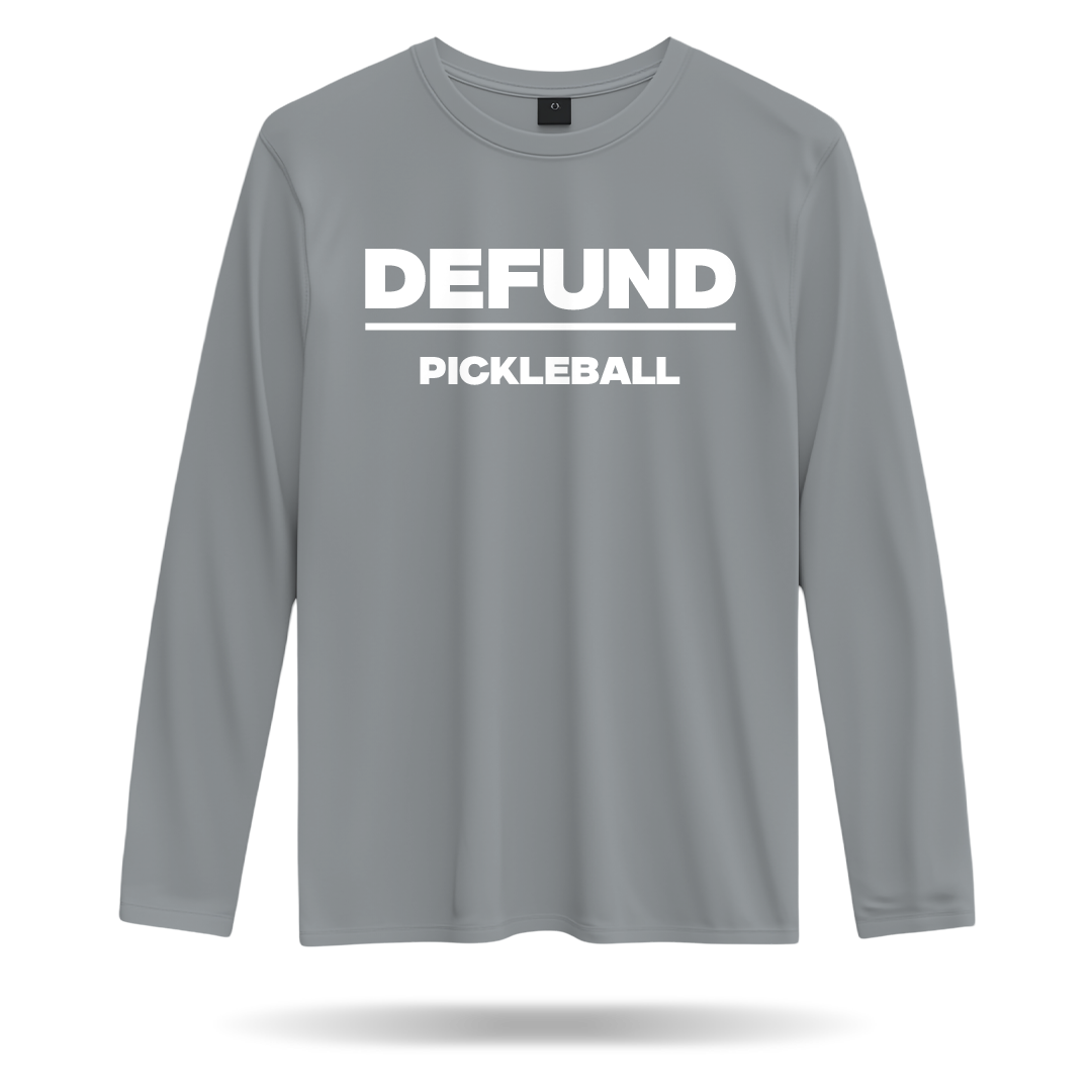 DEFUND PICKLEBALL – PREMIUM MEN’S LONG SLEEVE SHIRT