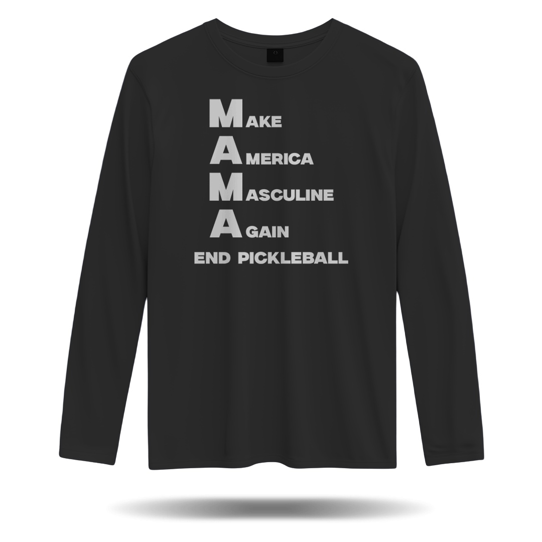 MAKE AMERICA MASCULINE AGAIN (M.A.M.A) – MEN’S LONG SLEEVE SHIRT