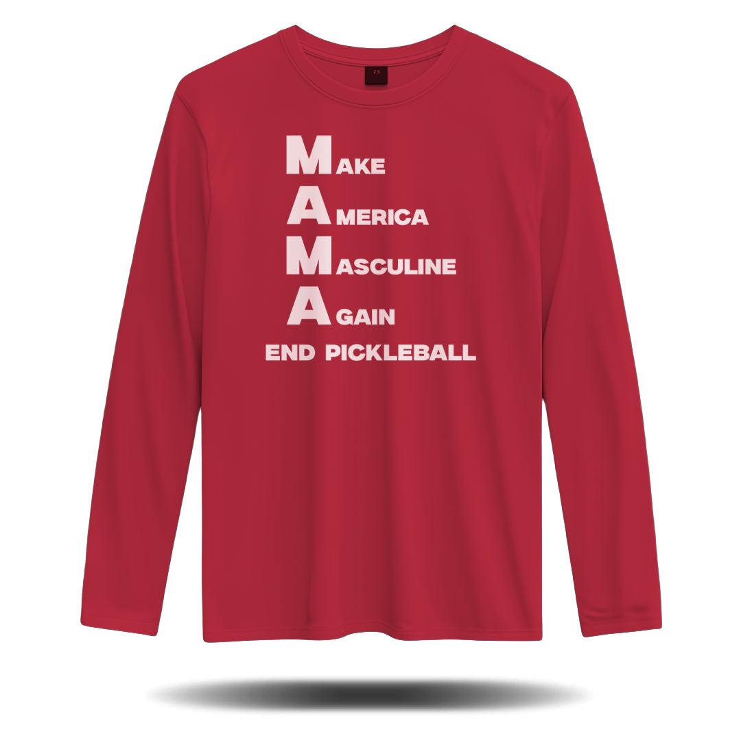 MAKE AMERICA MASCULINE AGAIN (M.A.M.A) – MEN’S LONG SLEEVE SHIRT