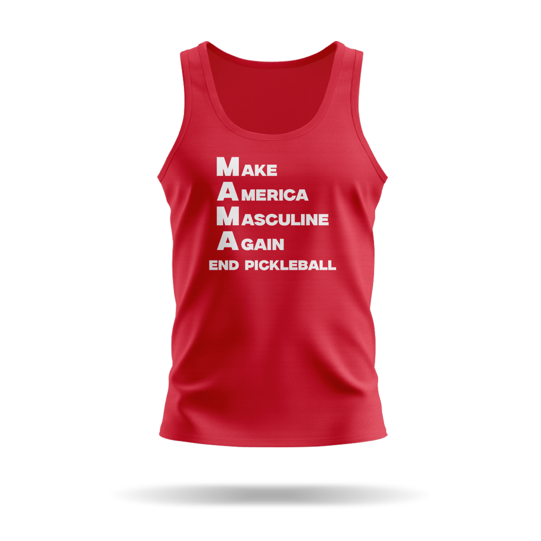 MAKE AMERICA MASCULINE AGAIN (M.A.M.A) – MEN'S TANK TOP