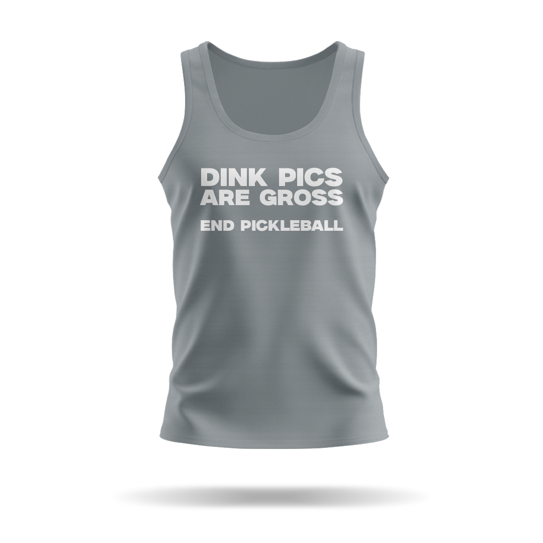 DINK PICS ARE GROSS – MEN'S TANK TOP