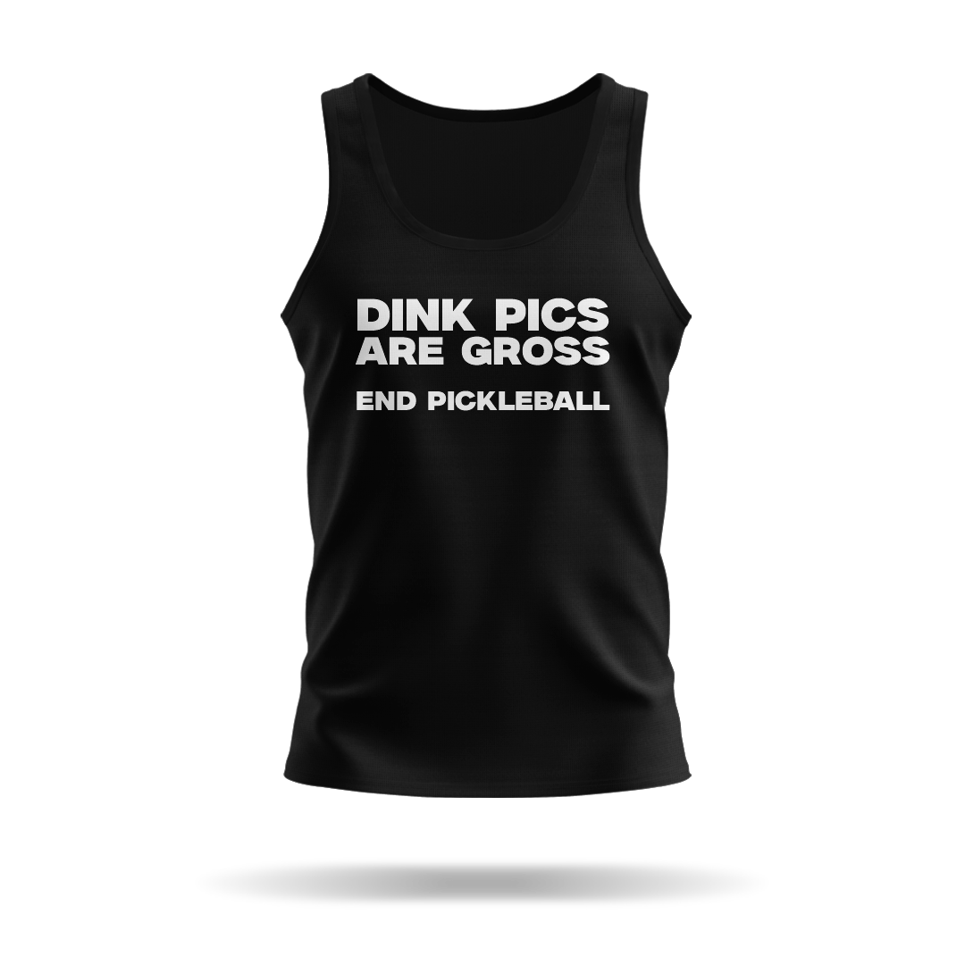DINK PICS ARE GROSS – MEN'S TANK TOP