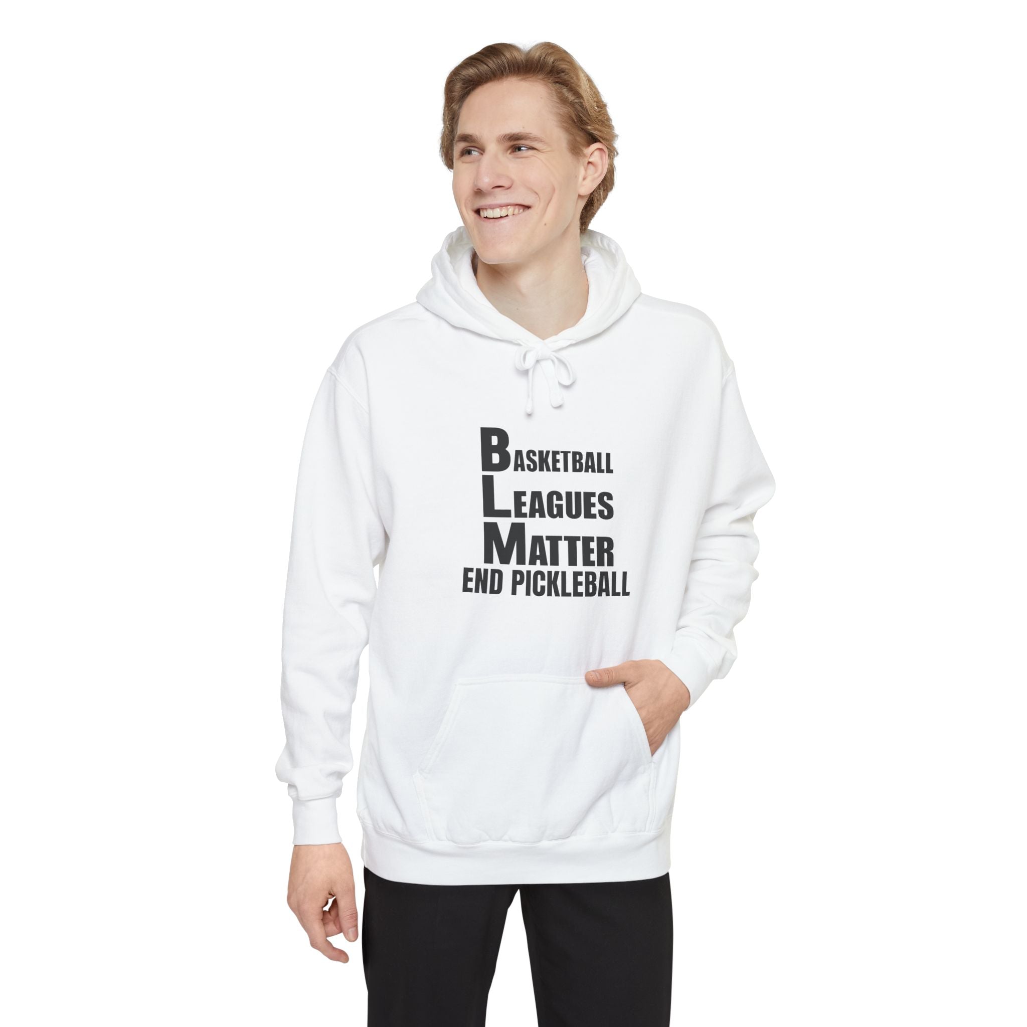 DEFUND PICKLEBALL – MEN’S PULLOVER HOODIE