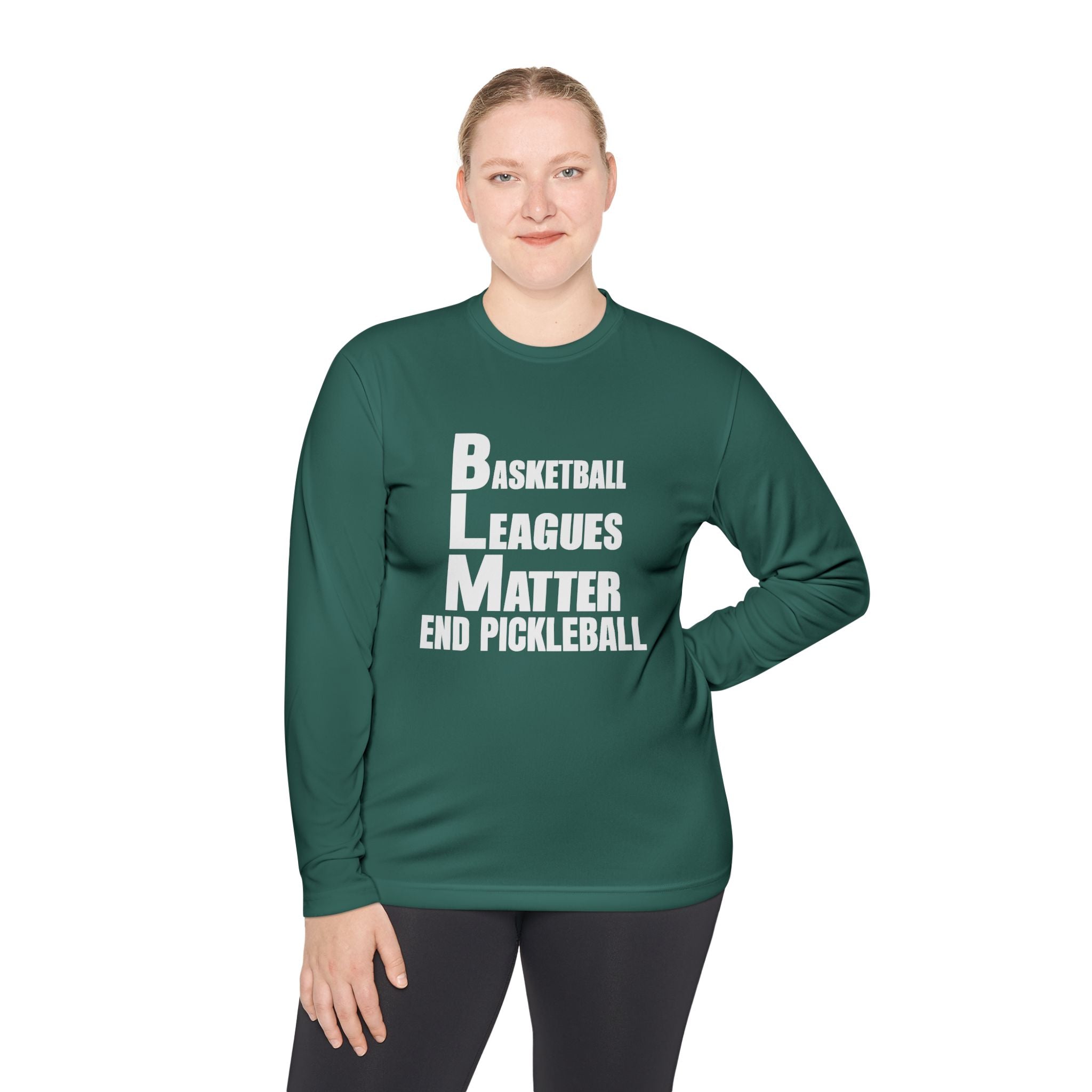 THE BASKETBALL LEAGUES MATTER – WOMEN’S LONG SLEEVE SHIRT