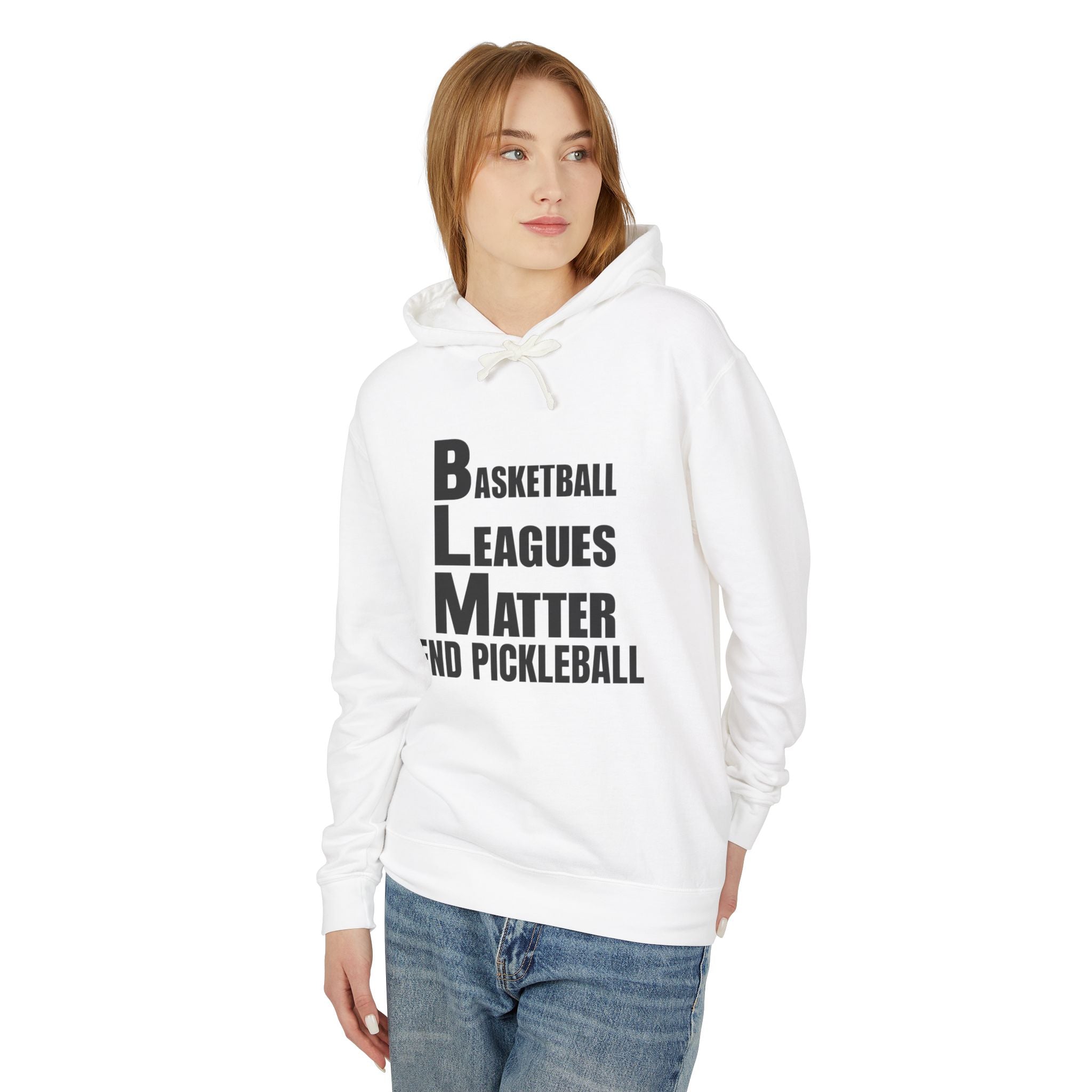 THE BASKETBALL LEAGUES MATTER – WOMEN’S PULLOVER HOODIE
