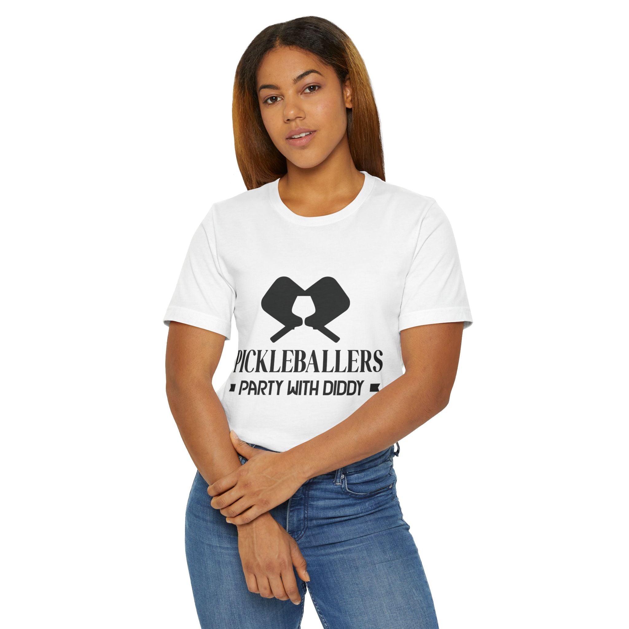 Pickleballers T‑Shirt — "Party With Diddy" Graphic Tee for Pickleball Fans