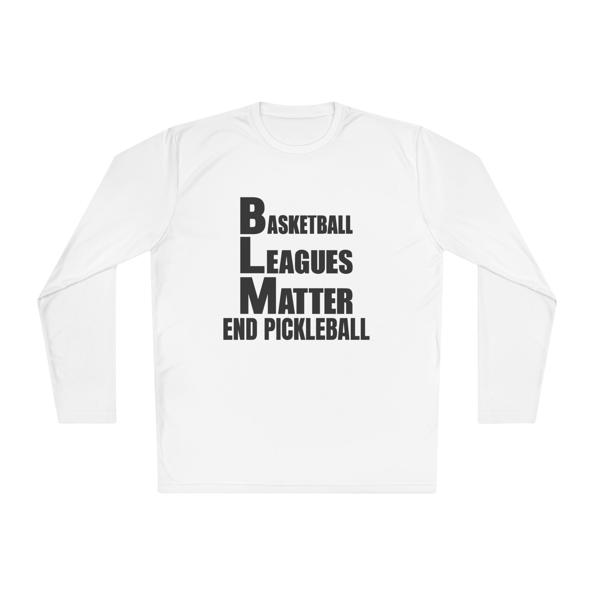 THE BASKETBALL LEAGUES MATTER – PREMIUM MEN’S LONG SLEEVE SHIRT
