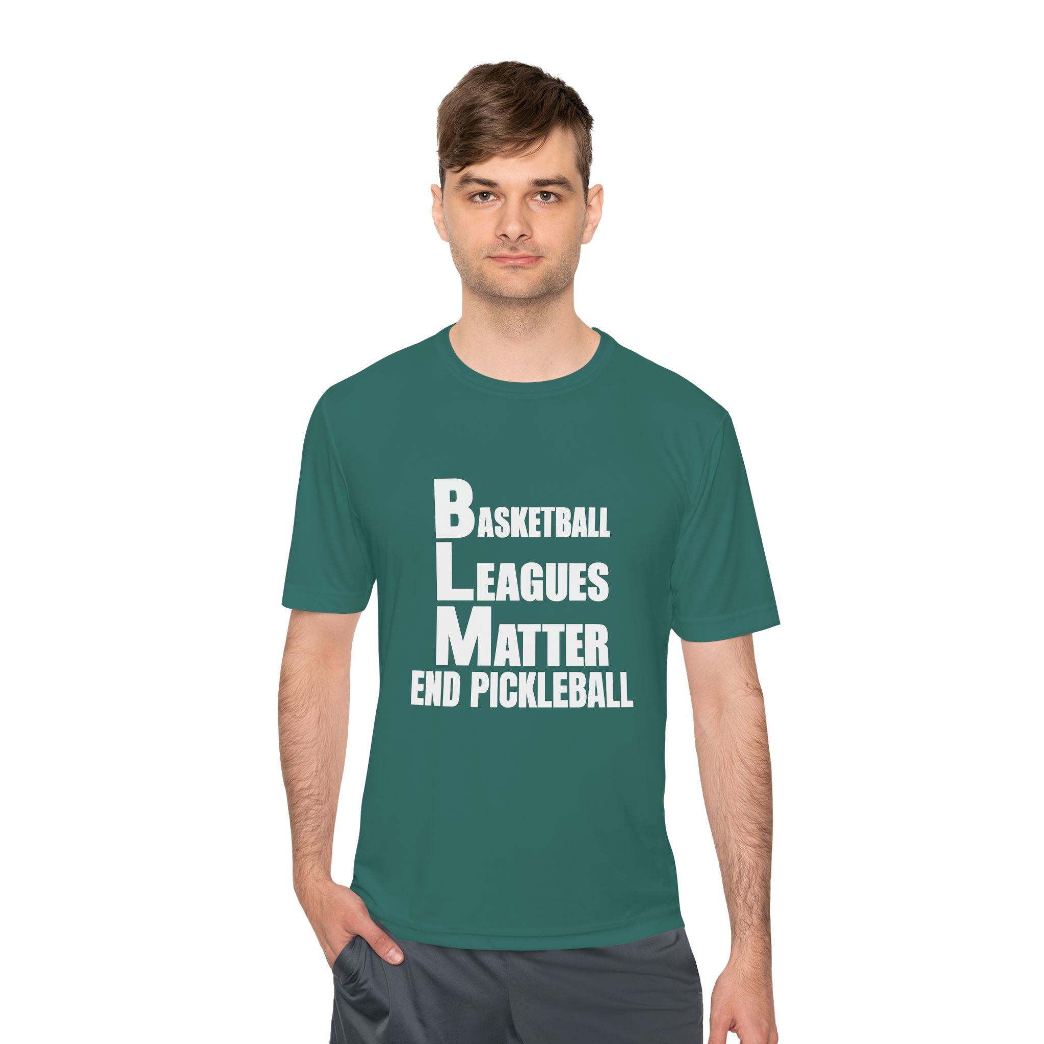 THE BASKETBALL LEAGUES MATTER – MEN’S T-SHIRT