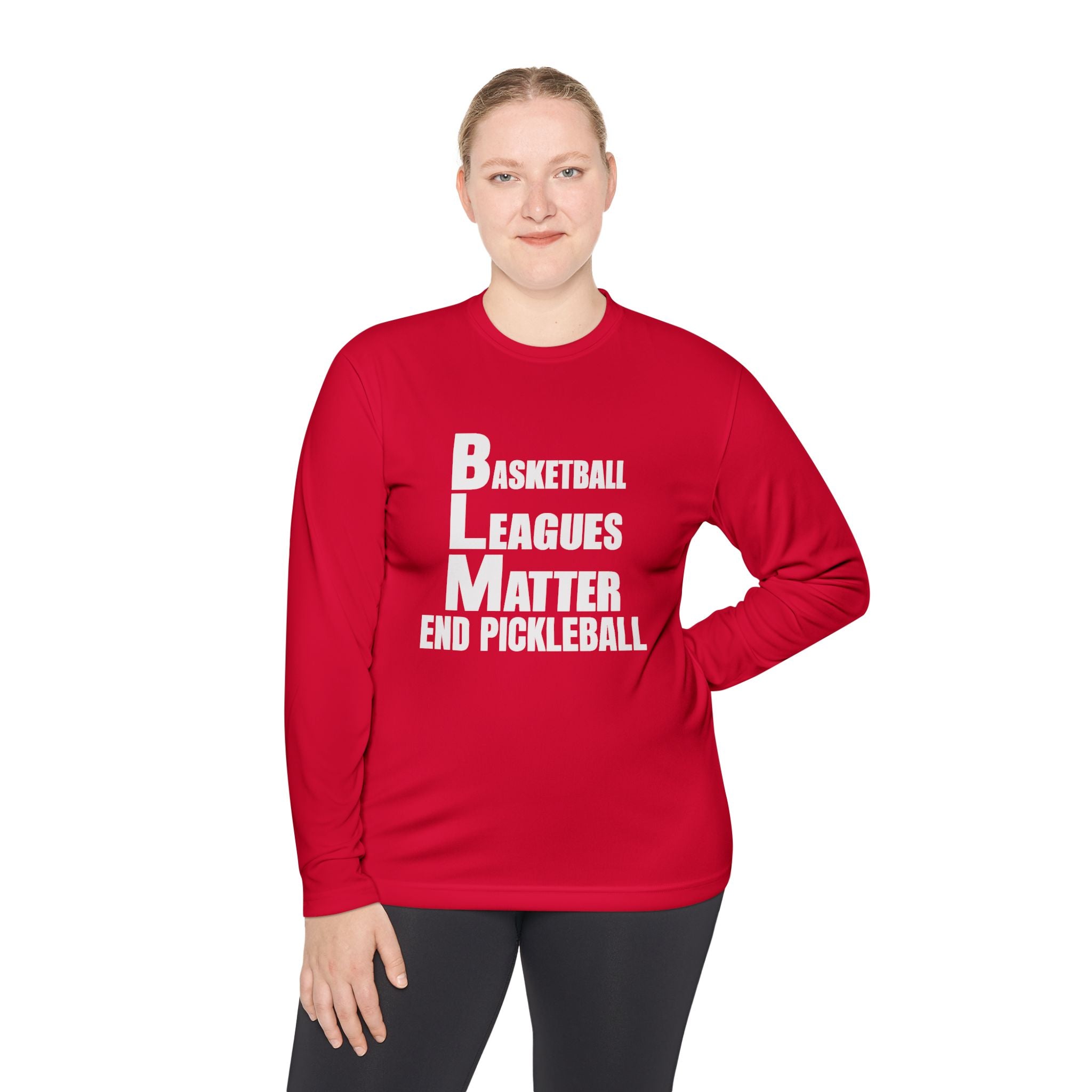 THE BASKETBALL LEAGUES MATTER – WOMEN’S LONG SLEEVE SHIRT