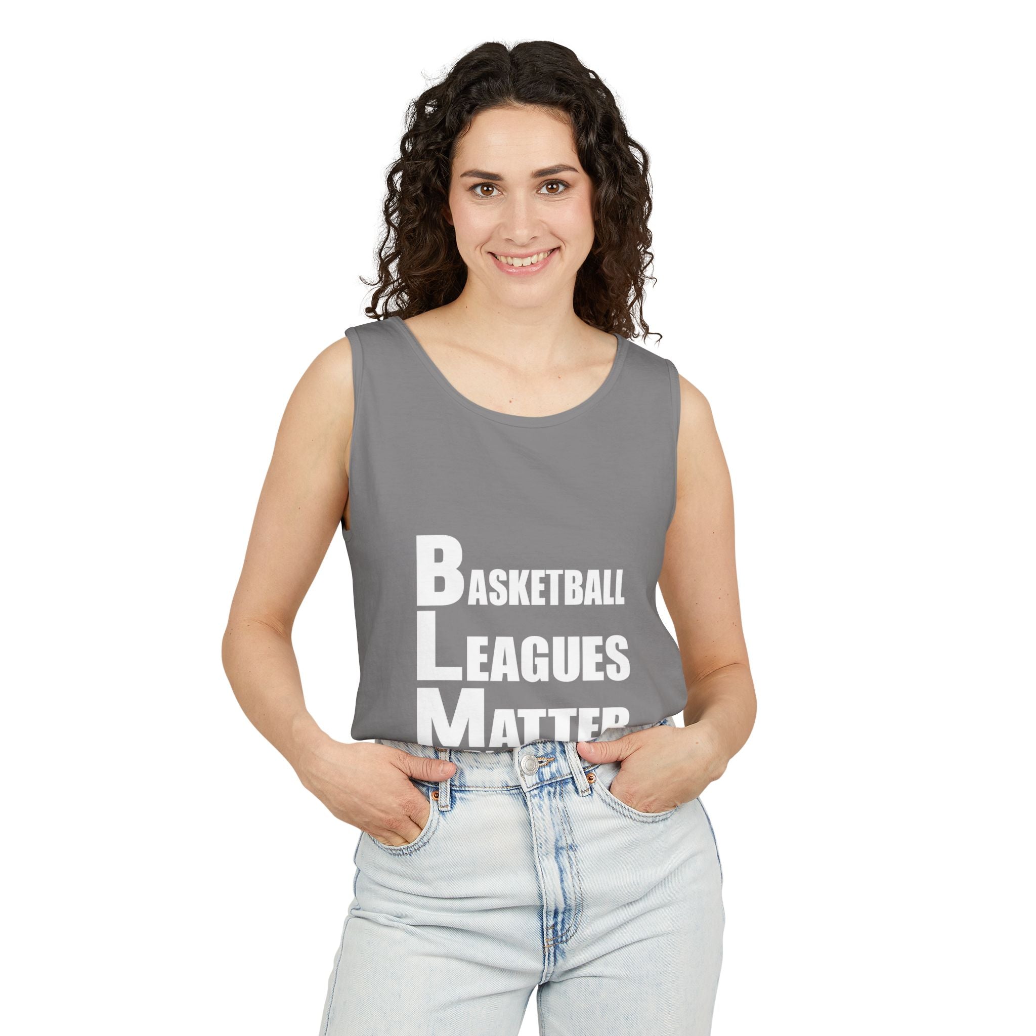 THE BASKETBALL LEAGUES MATTER – WOMEN’S TANK TOP