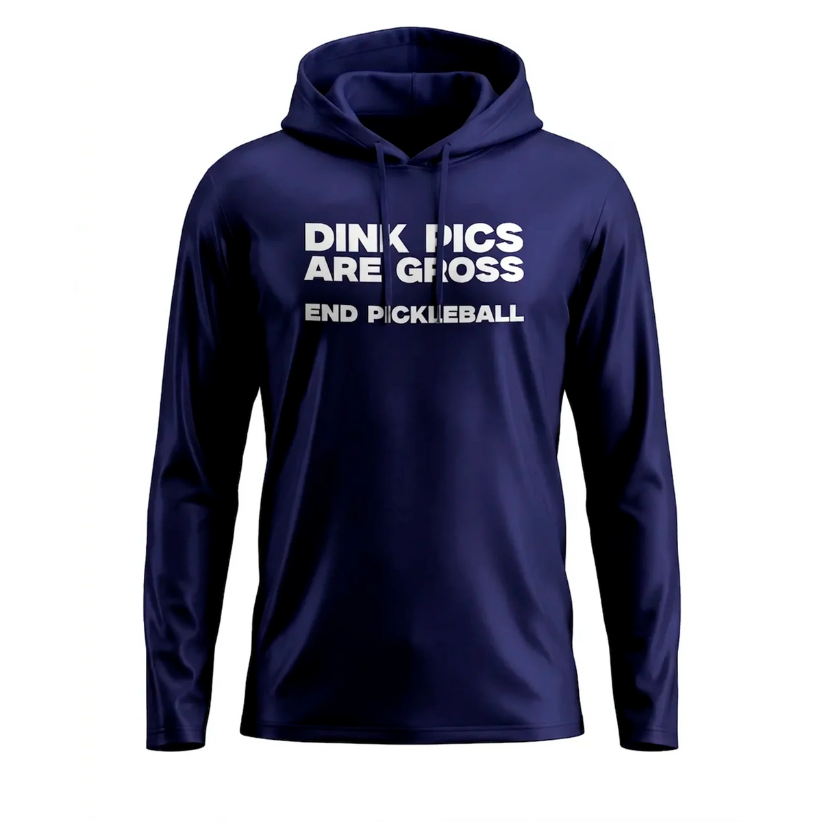 DINK PICS ARE GROSS – GRAPHIC PULLOVER HOODIE