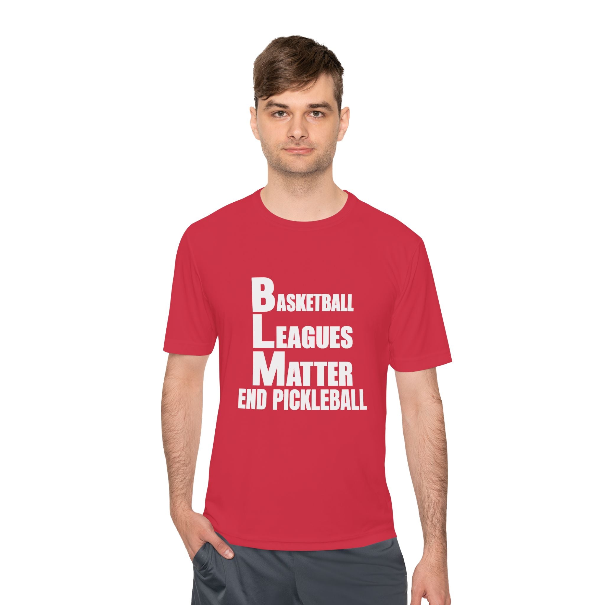 THE BASKETBALL LEAGUES MATTER – MEN’S T-SHIRT
