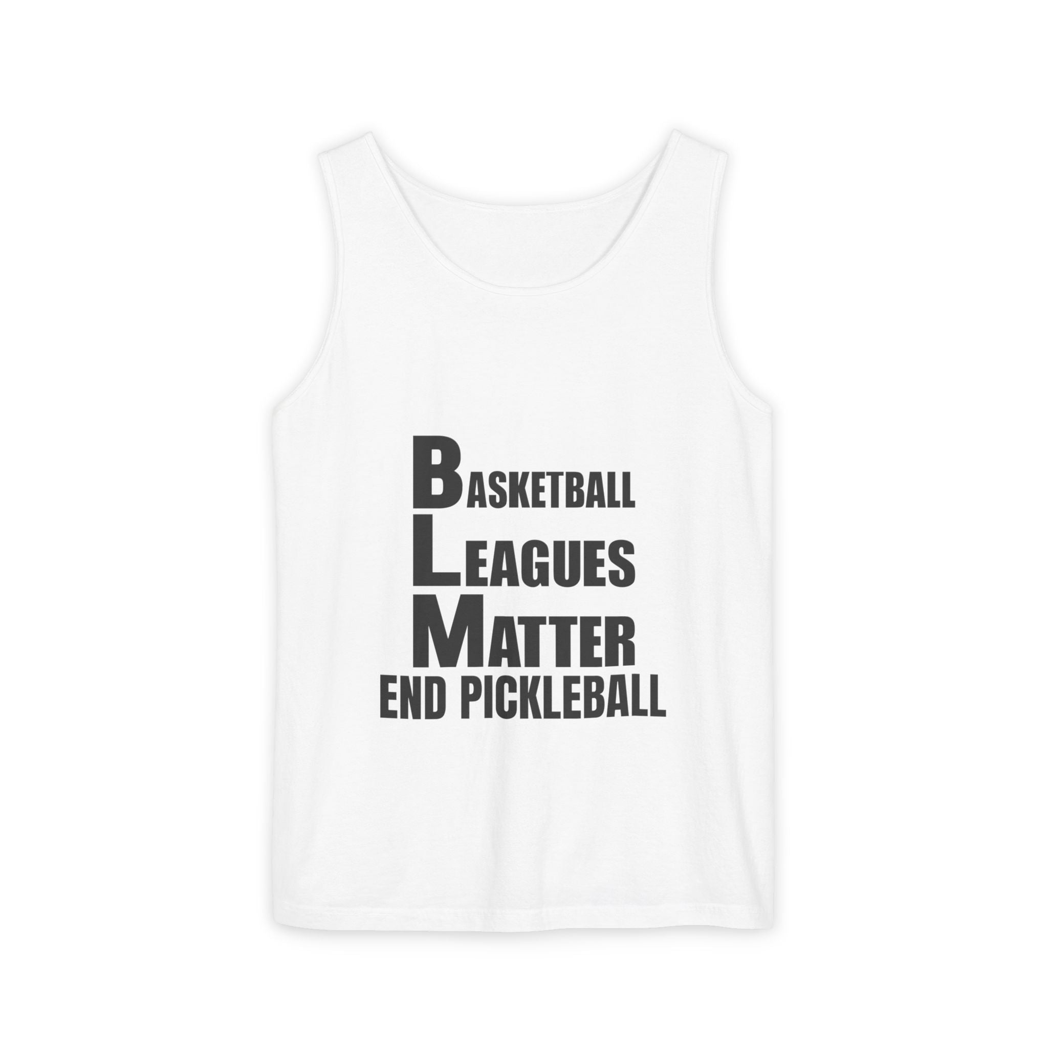THE BASKETBALL LEAGUES MATTER – MEN’S TANK TOP