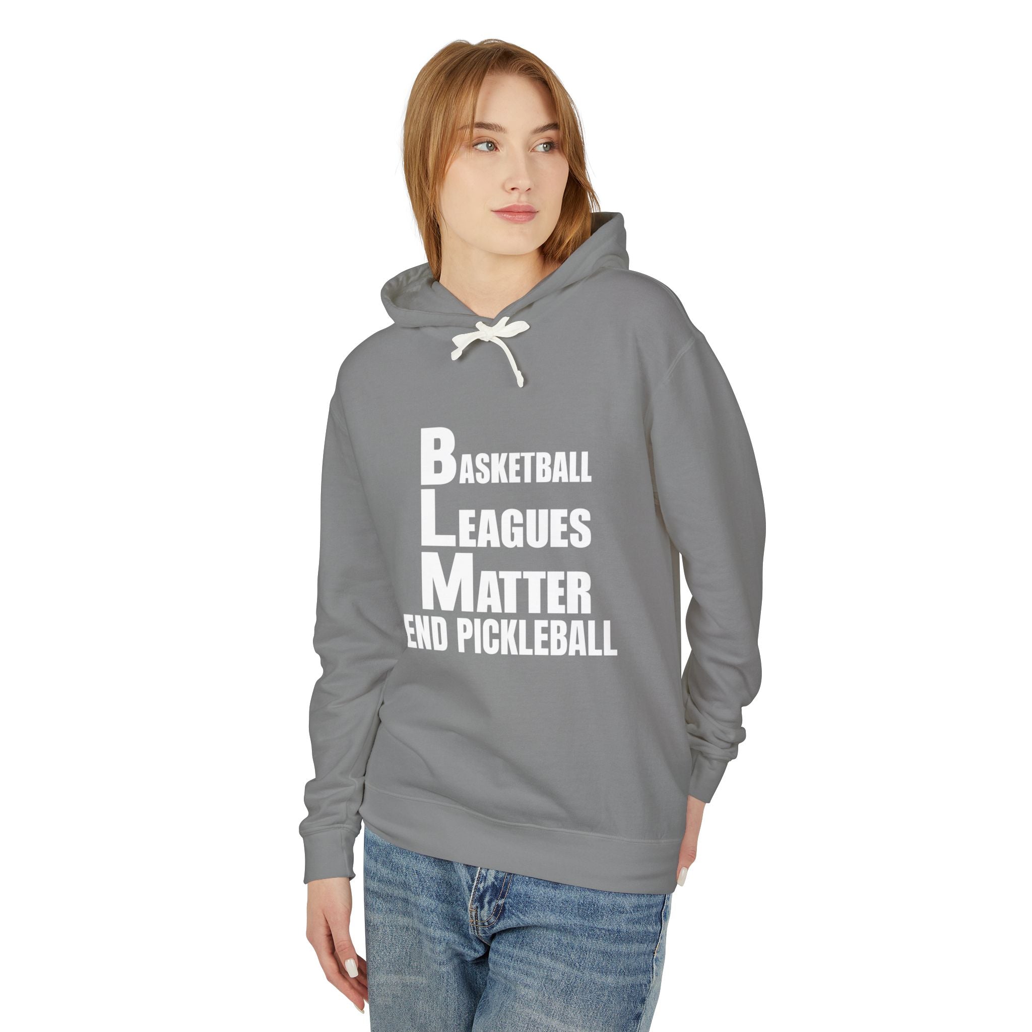 THE BASKETBALL LEAGUES MATTER – WOMEN’S PULLOVER HOODIE