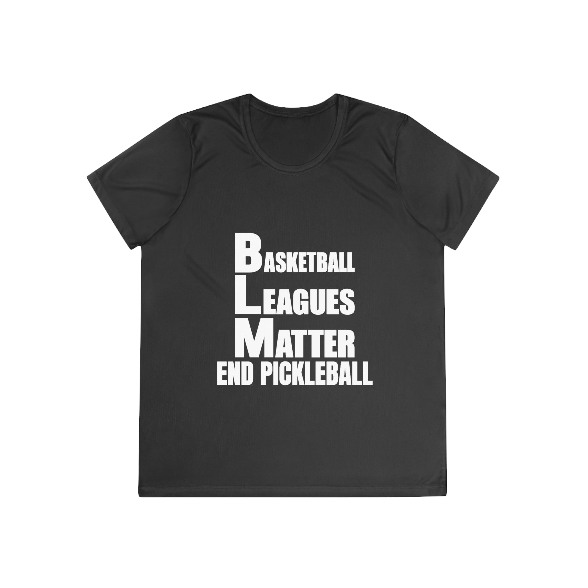 THE BASKETBALL LEAGUES MATTER – WOMEN’S T-SHIRT