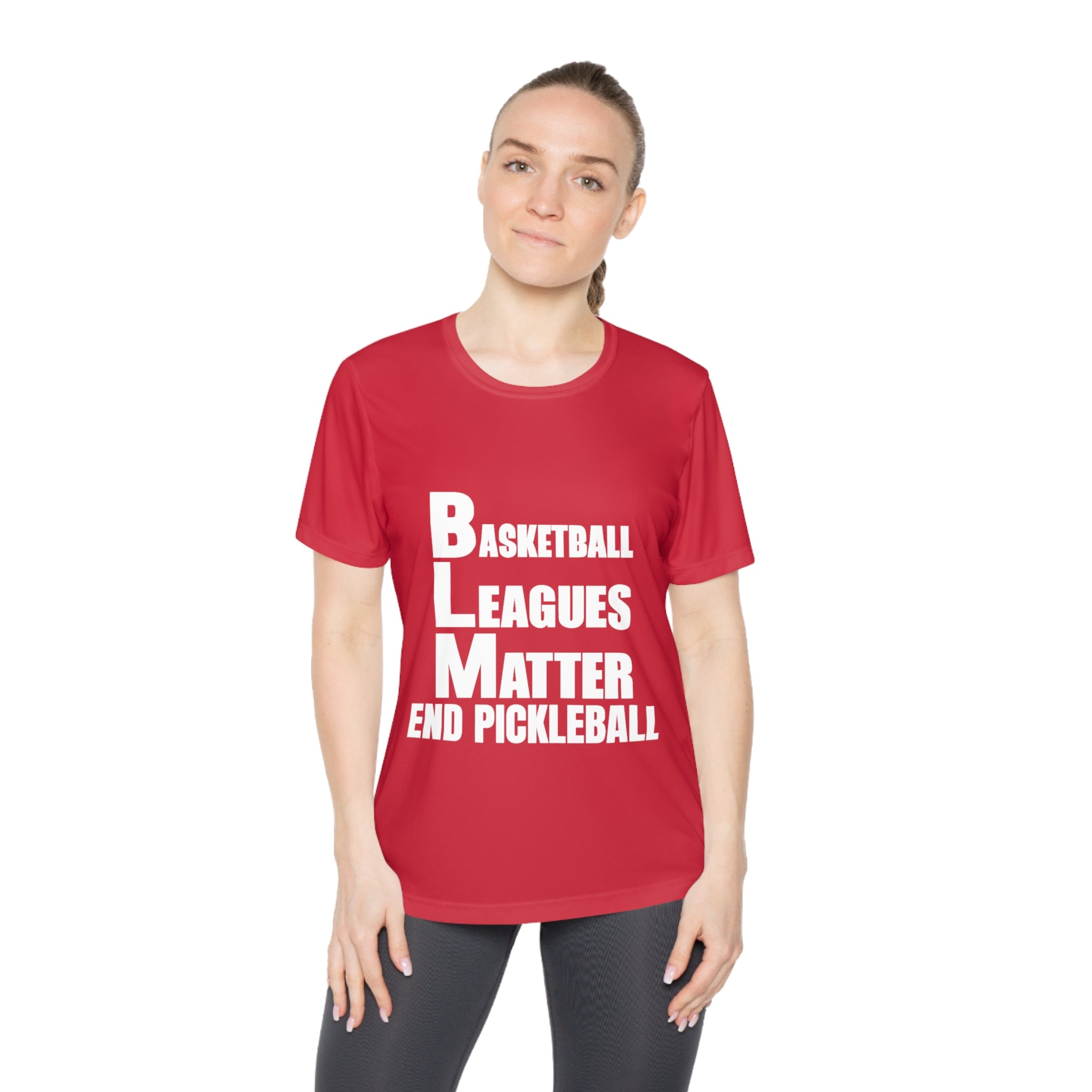 THE BASKETBALL LEAGUES MATTER – WOMEN’S T-SHIRT