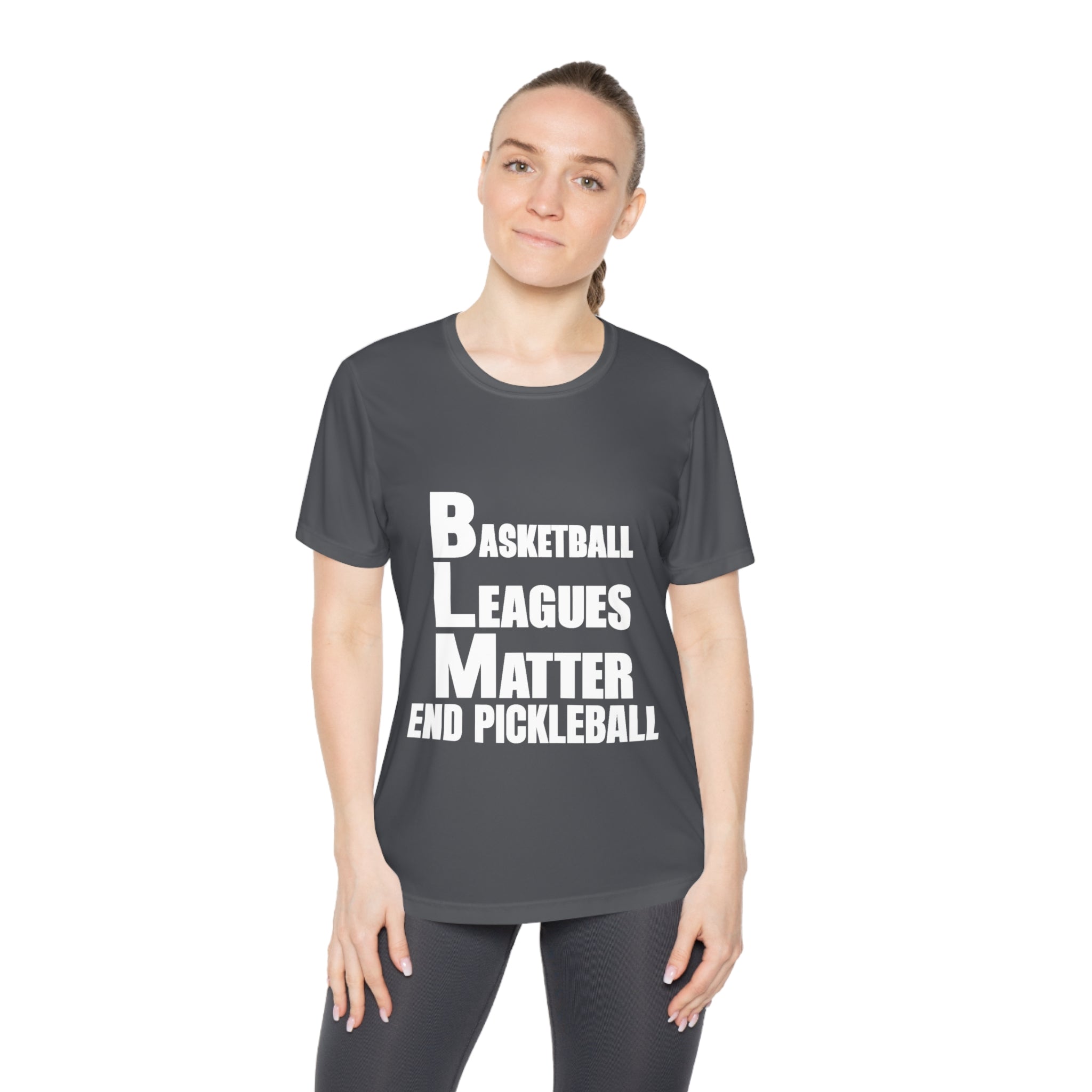 THE BASKETBALL LEAGUES MATTER – WOMEN’S T-SHIRT