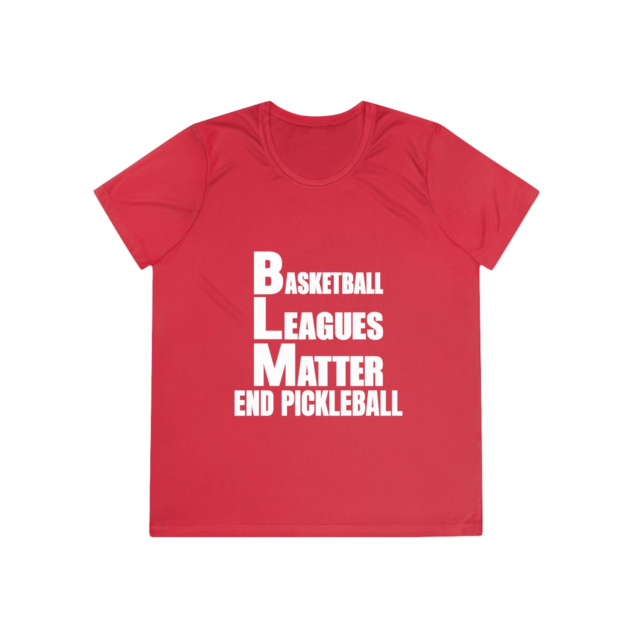 THE BASKETBALL LEAGUES MATTER – WOMEN’S T-SHIRT