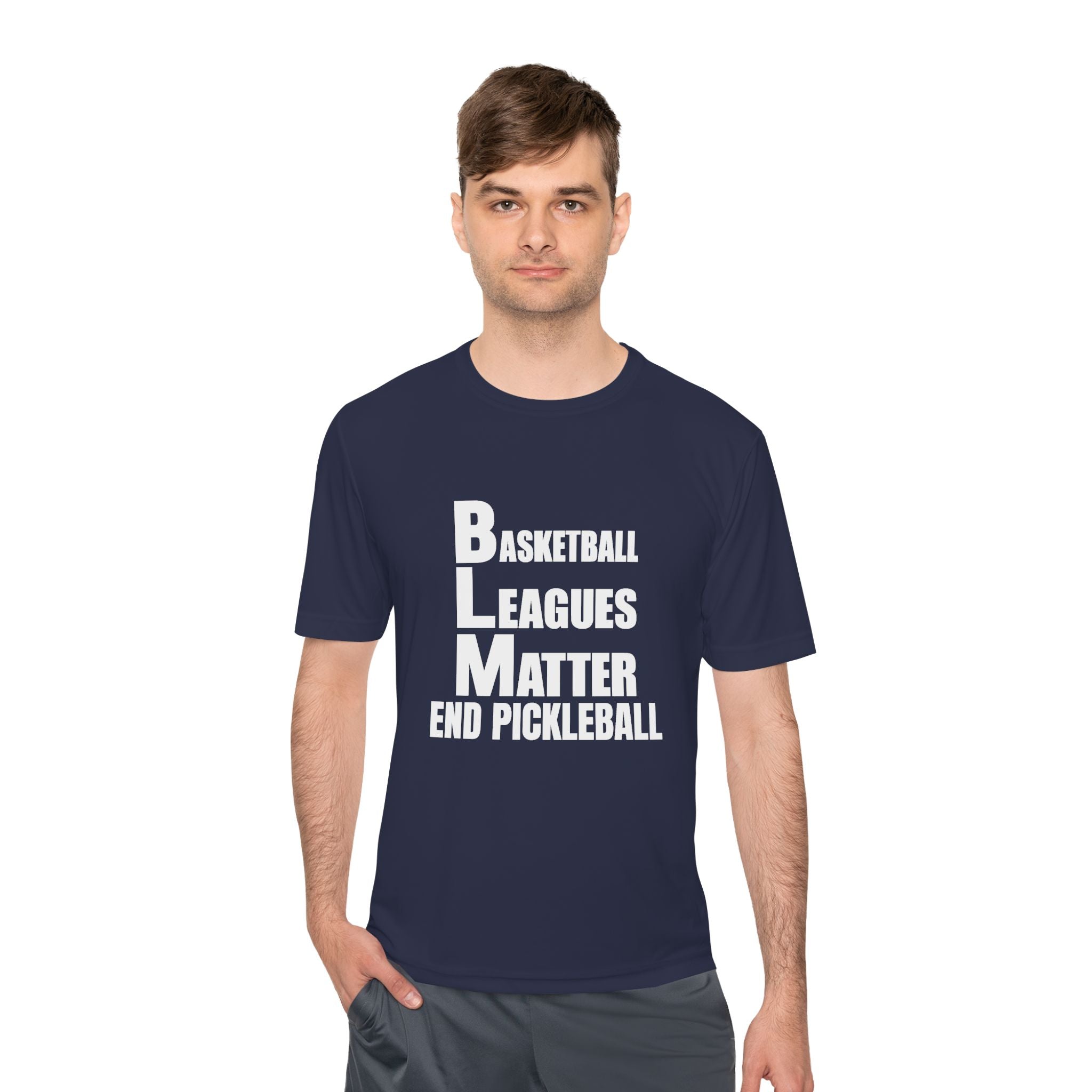 THE BASKETBALL LEAGUES MATTER – MEN’S T-SHIRT