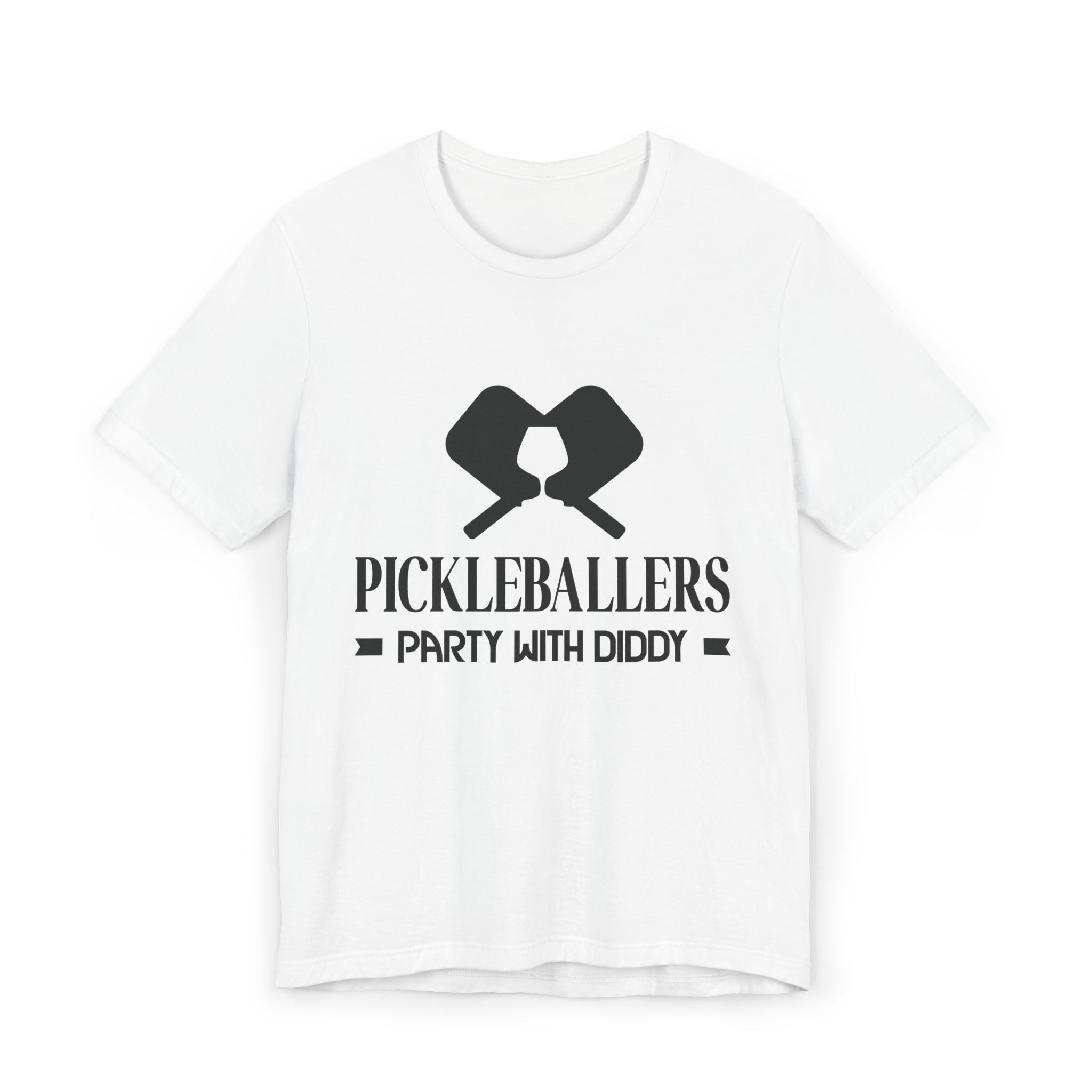 Pickleballers T‑Shirt — "Party With Diddy" Graphic Tee for Pickleball Fans