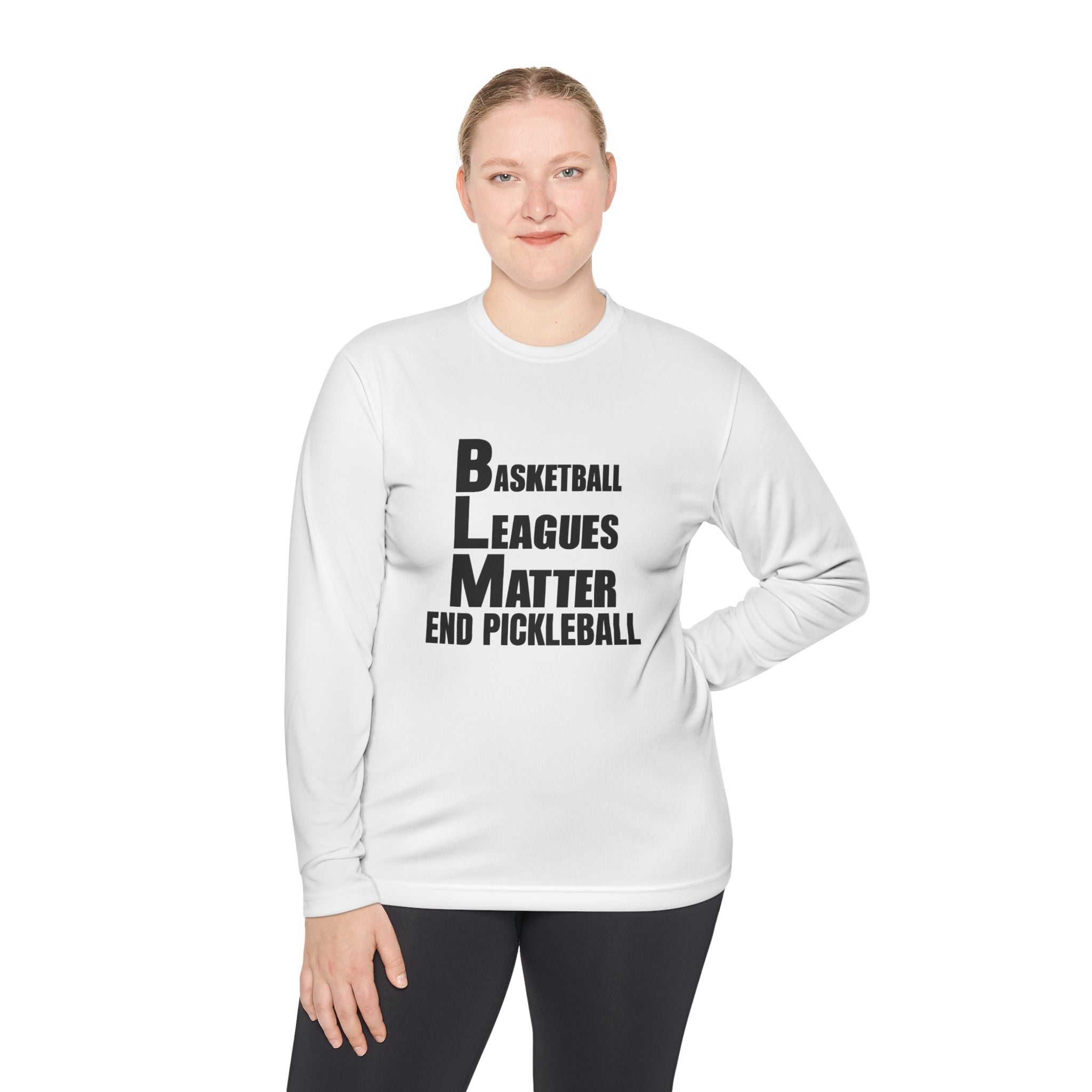 THE BASKETBALL LEAGUES MATTER – WOMEN’S LONG SLEEVE SHIRT