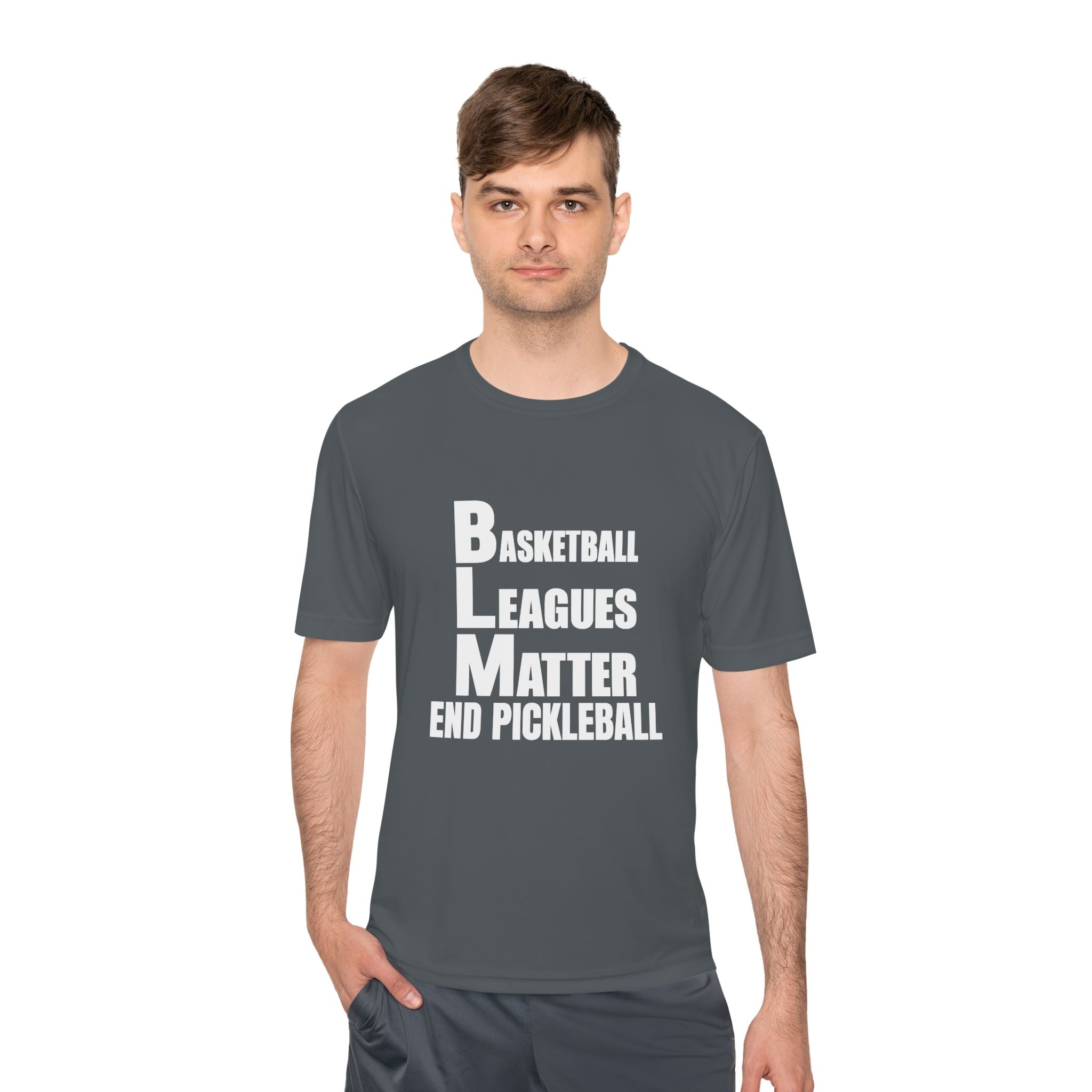 THE BASKETBALL LEAGUES MATTER – MEN’S T-SHIRT