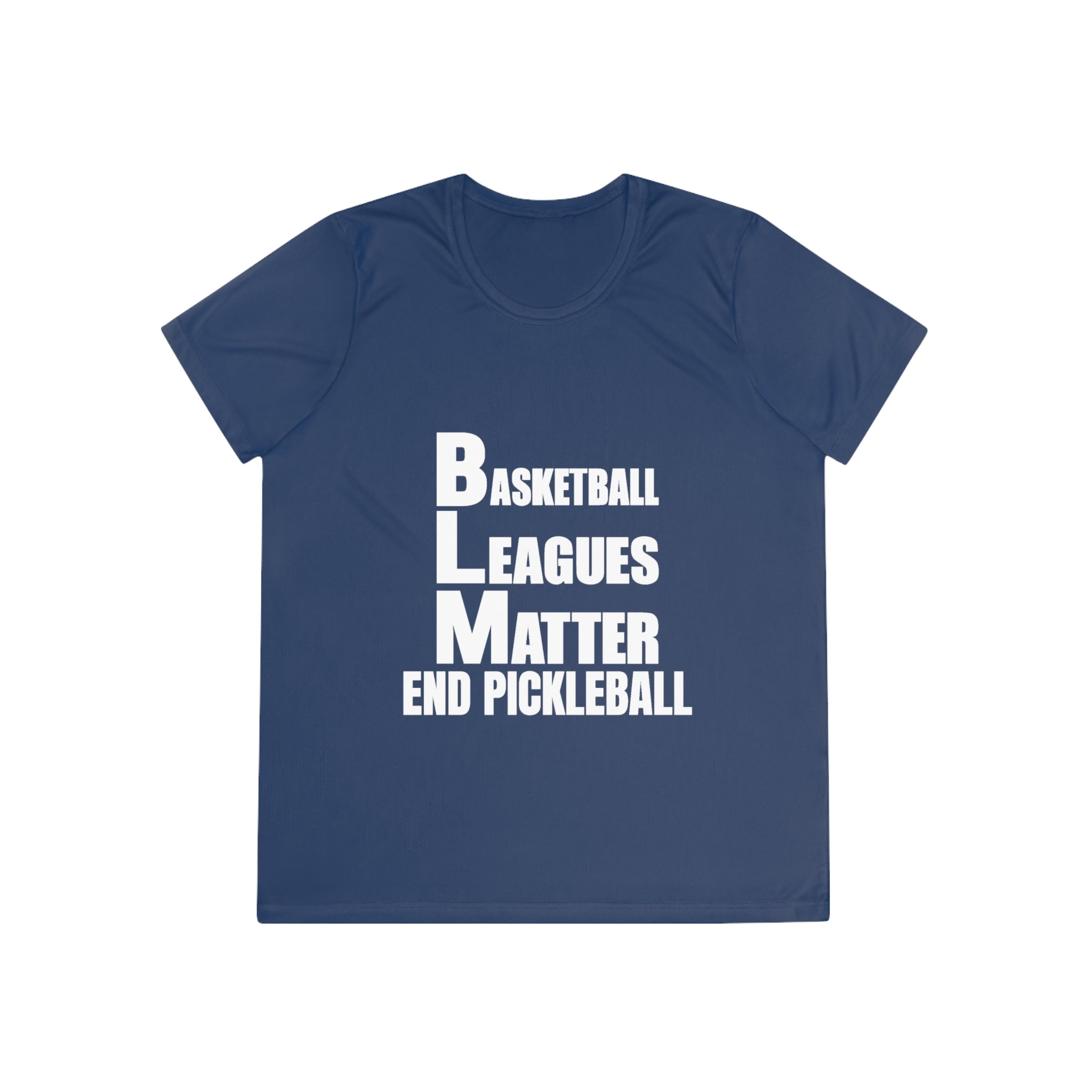 THE BASKETBALL LEAGUES MATTER – WOMEN’S T-SHIRT