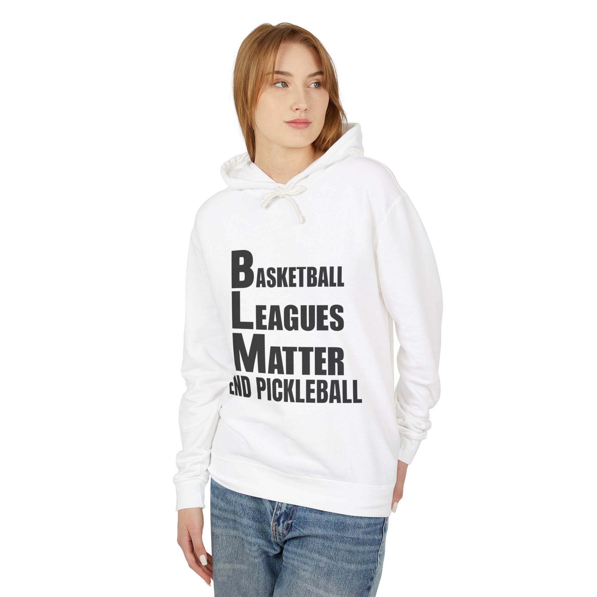 THE BASKETBALL LEAGUES MATTER – WOMEN’S FALL SEASON HOODIE