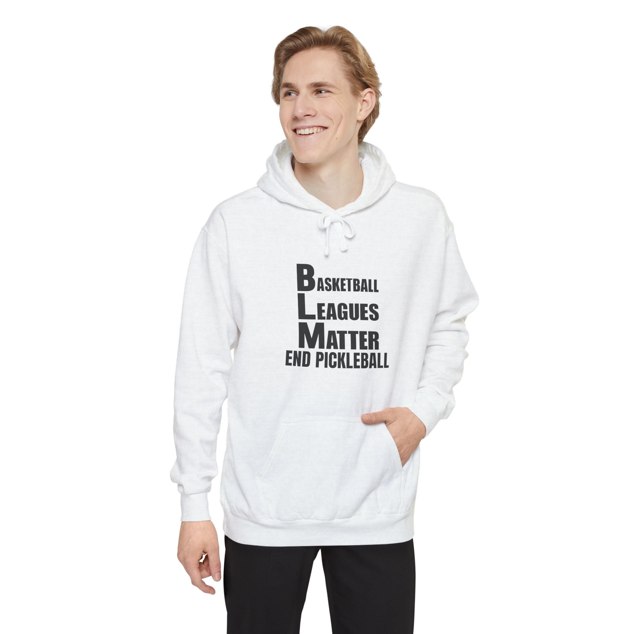 DEFUND PICKLEBALL –  MEN’S PULLOVER HOODIE