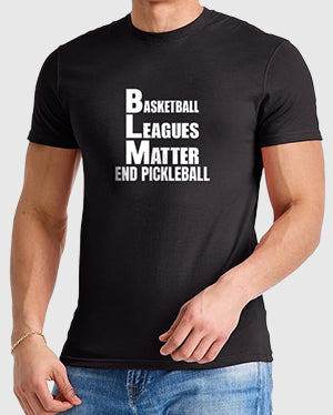 THE BASKETBALL LEAGUES MATTER – MEN’S T-SHIRT