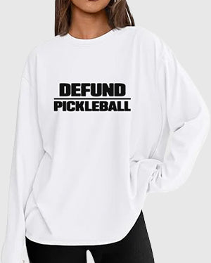 DEFUND PICKLEBALL – PREMIUM WOMEN’S LONG SLEEVE SHIRT