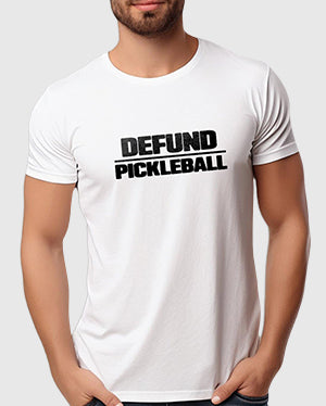 DEFUND PICKLEBALL – MEN’S T SHIRT