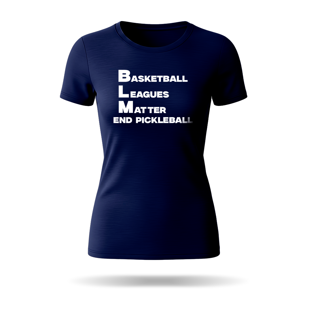 BASKETBALL LEAGUES MATTER (BLM) – WOMEN’S T-SHIRT