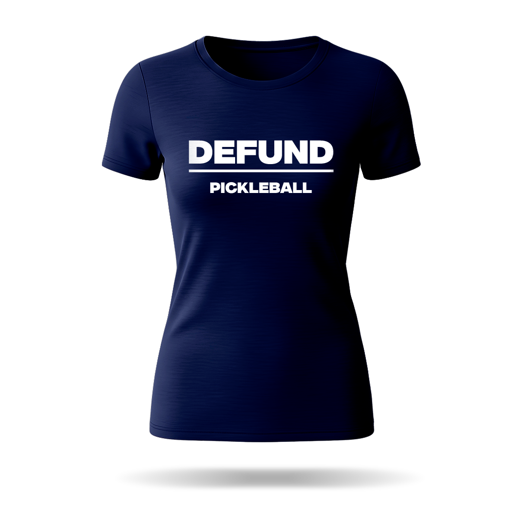 DEFUND PICKLEBALL – WOMEN’S T-SHIRT