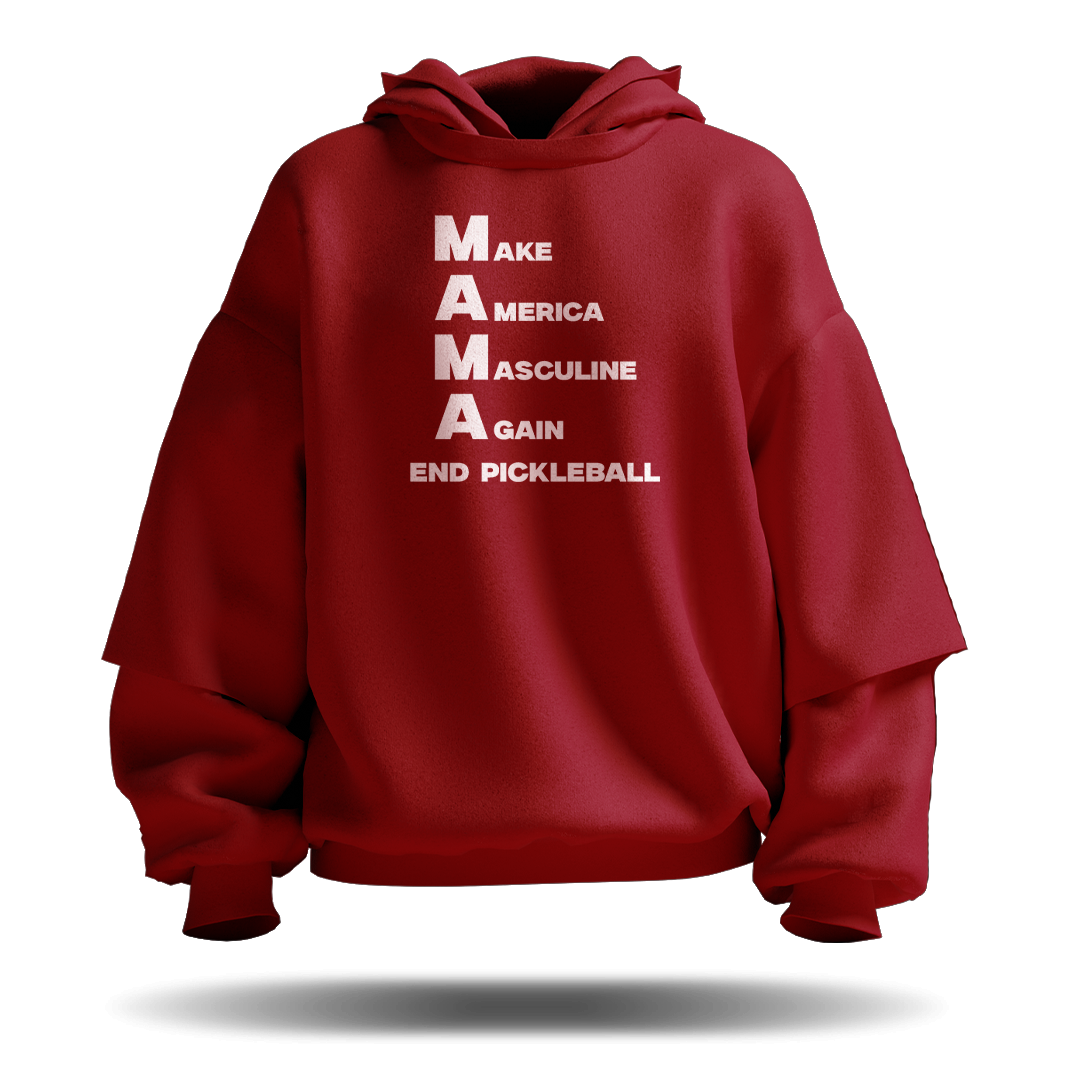 MAKE AMERICA MASCULINE AGAIN (M.A.M.A) – PULLOVER HOODIE
