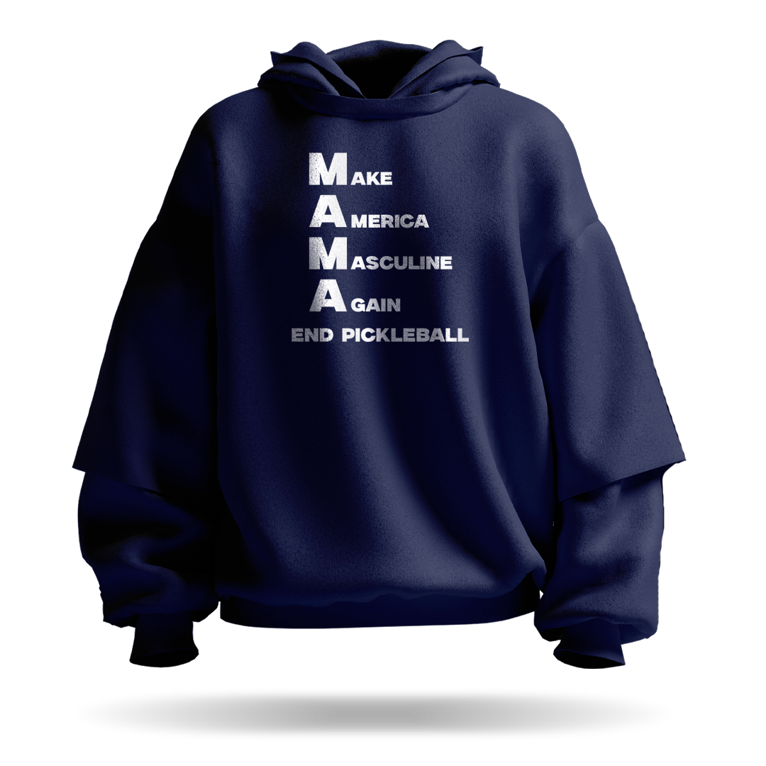MAKE AMERICA MASCULINE AGAIN (M.A.M.A) – PULLOVER HOODIE