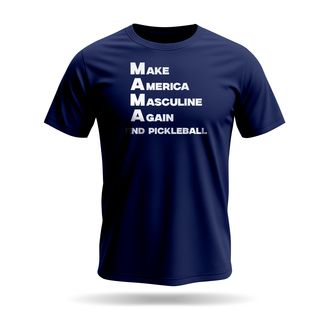 MAKE AMERICA MASCULINE AGAIN (M.A.M.A) – MEN’S T-SHIRT