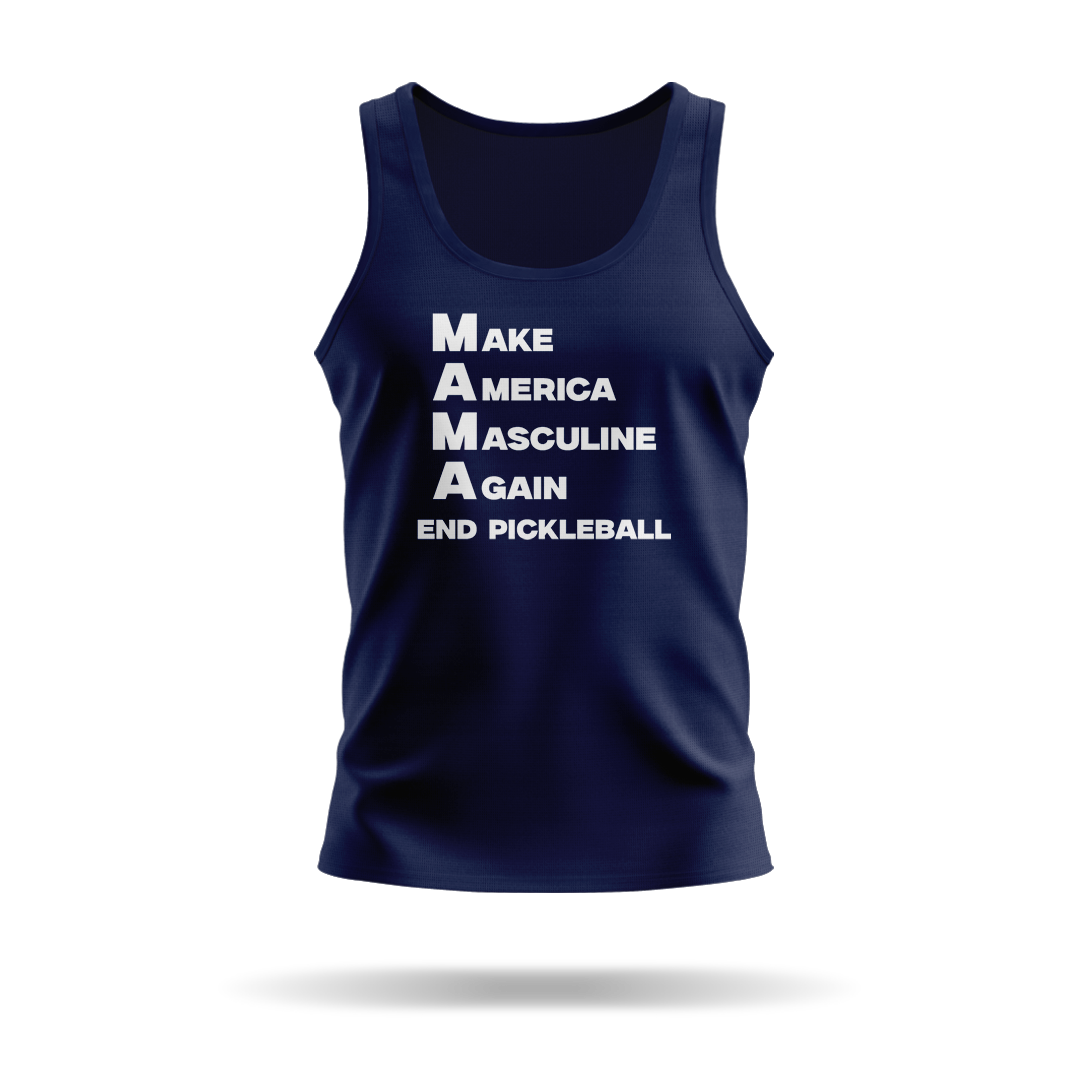 MAKE AMERICA MASCULINE AGAIN (M.A.M.A) – MEN'S TANK TOP
