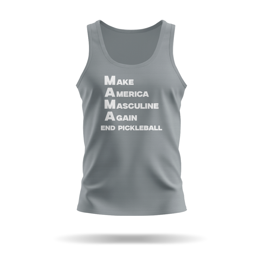 MAKE AMERICA MASCULINE AGAIN (M.A.M.A) – MEN'S TANK TOP