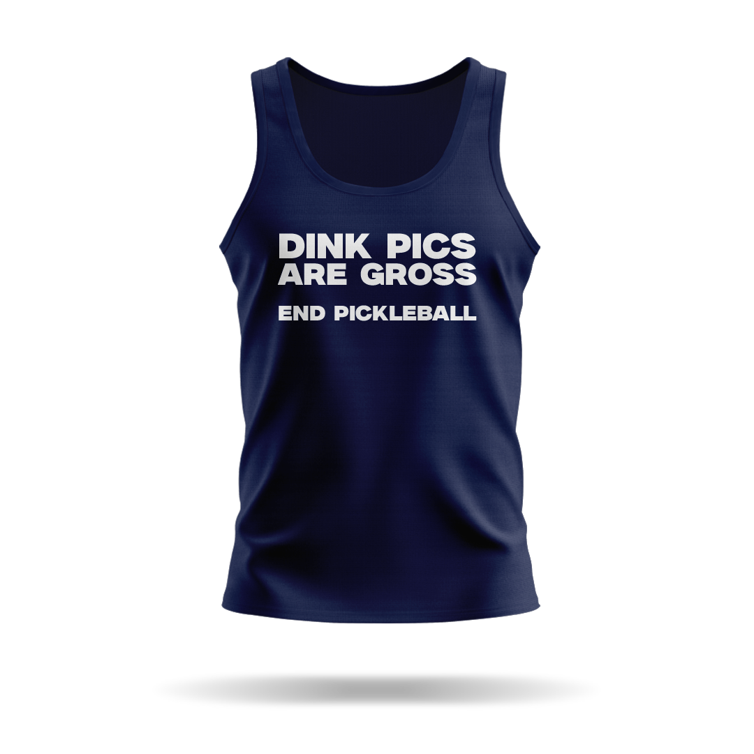 DINK PICS ARE GROSS – MEN'S TANK TOP